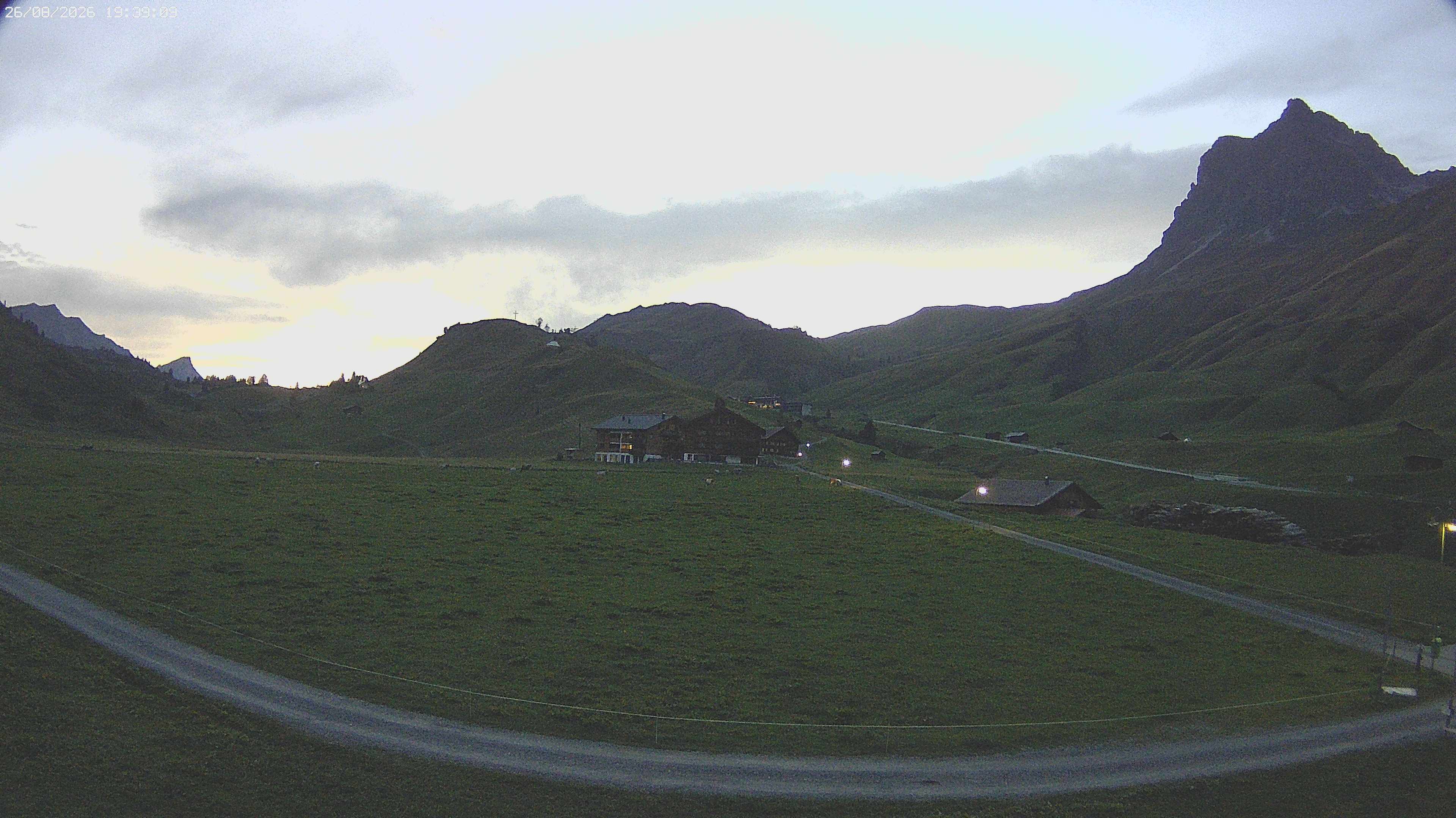 Archiv Foto Webcam Jägeralpe bei Warth