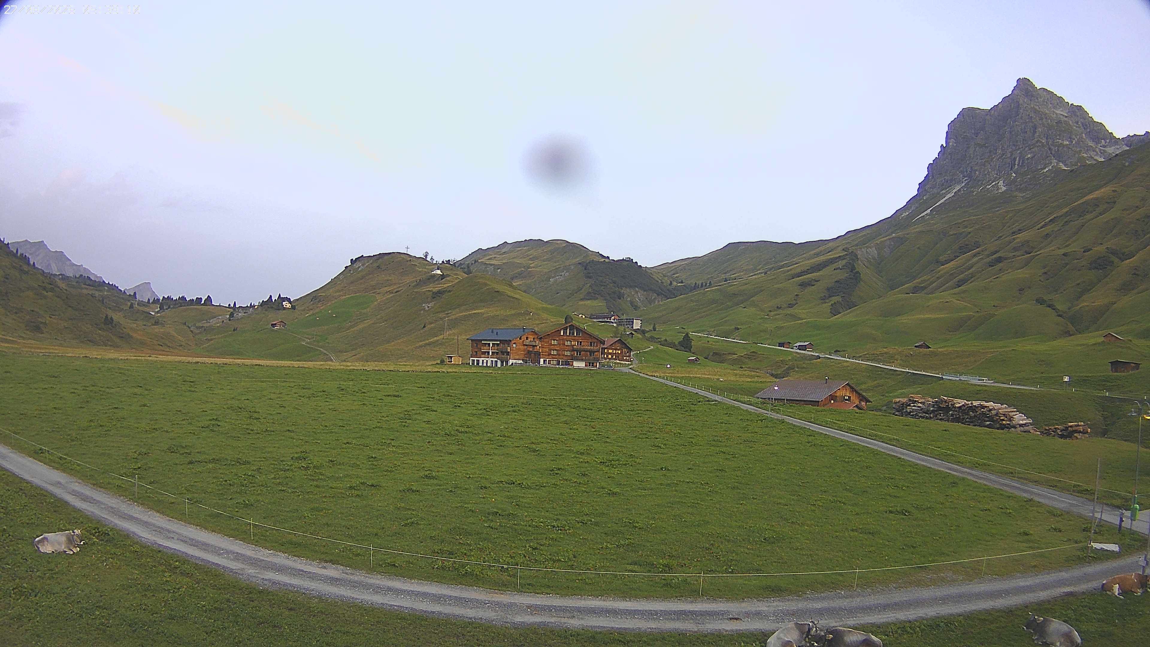 Archived image Webcam Jägeralpe near Warth