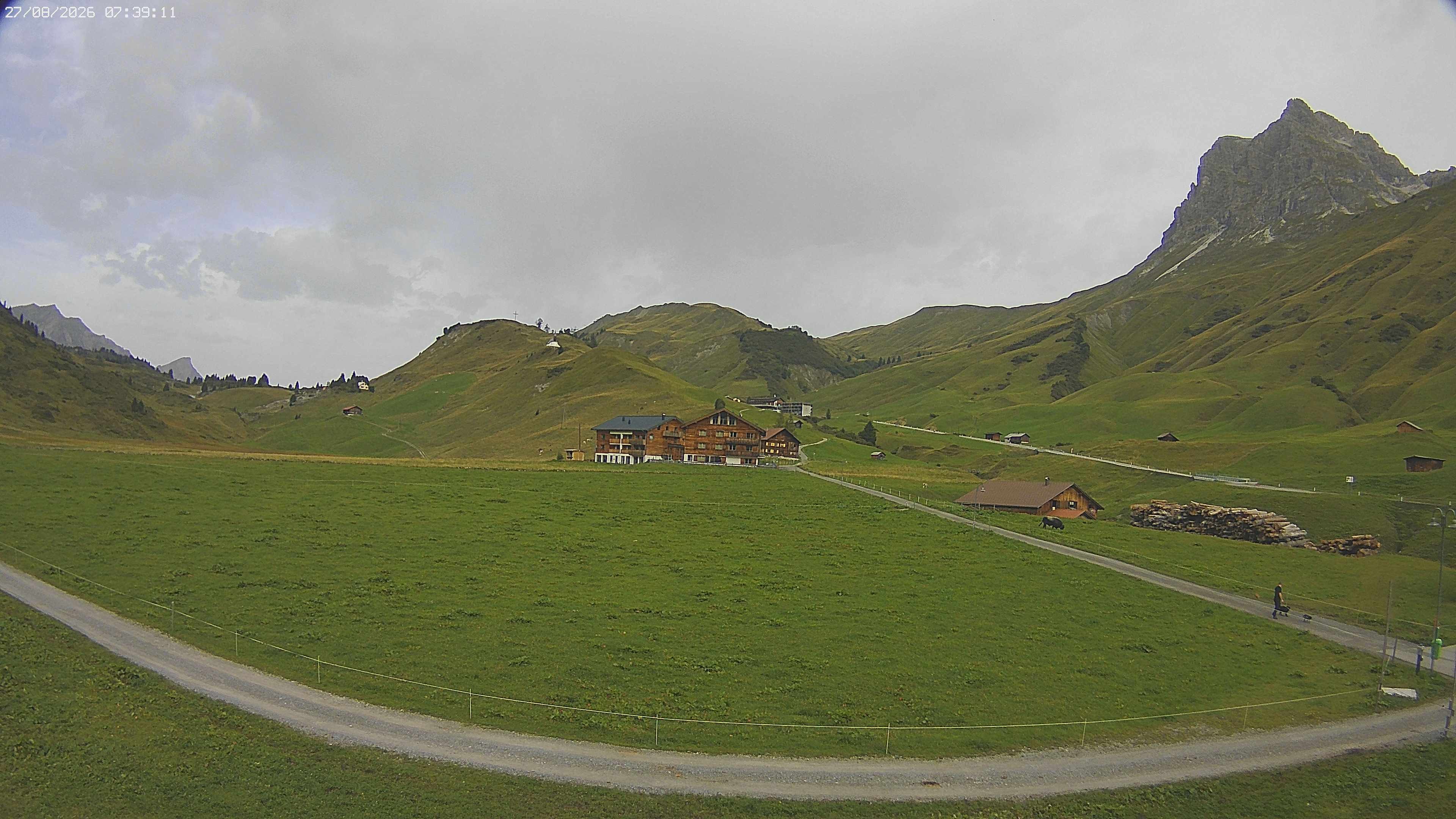 Archived image Webcam Jägeralpe near Warth