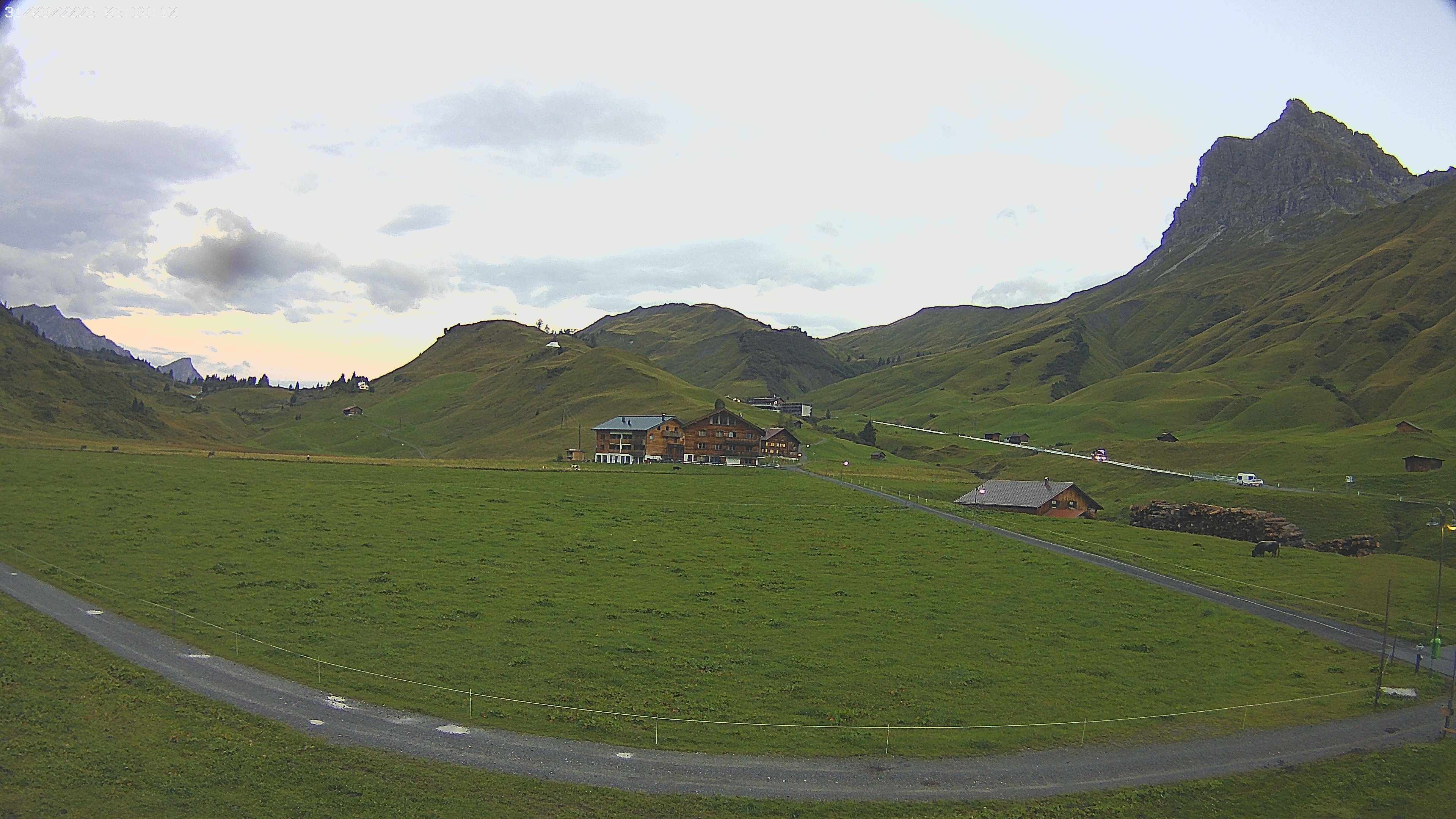 Archived image Webcam Jägeralpe near Warth