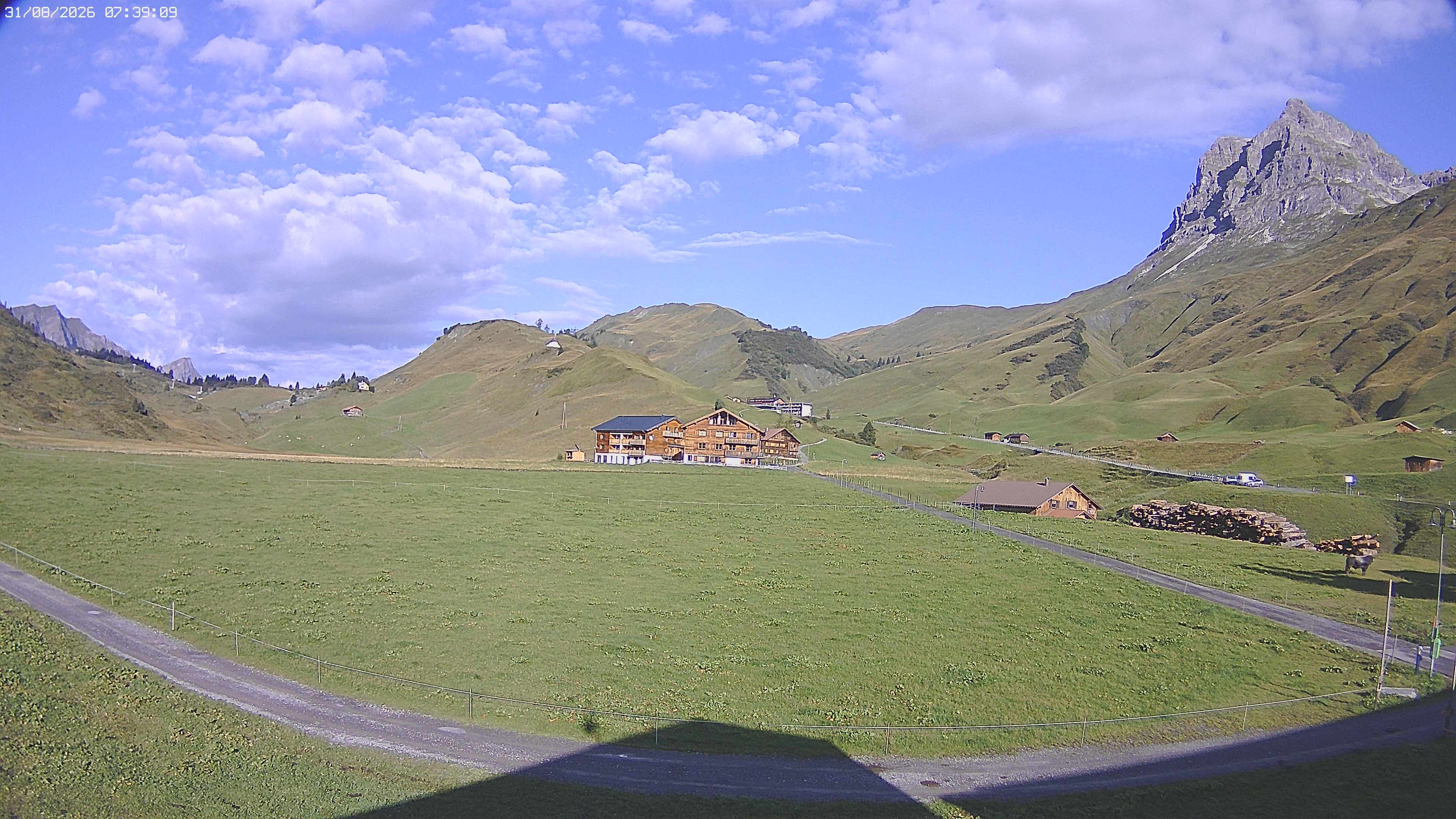 Archived image Webcam Jägeralpe near Warth