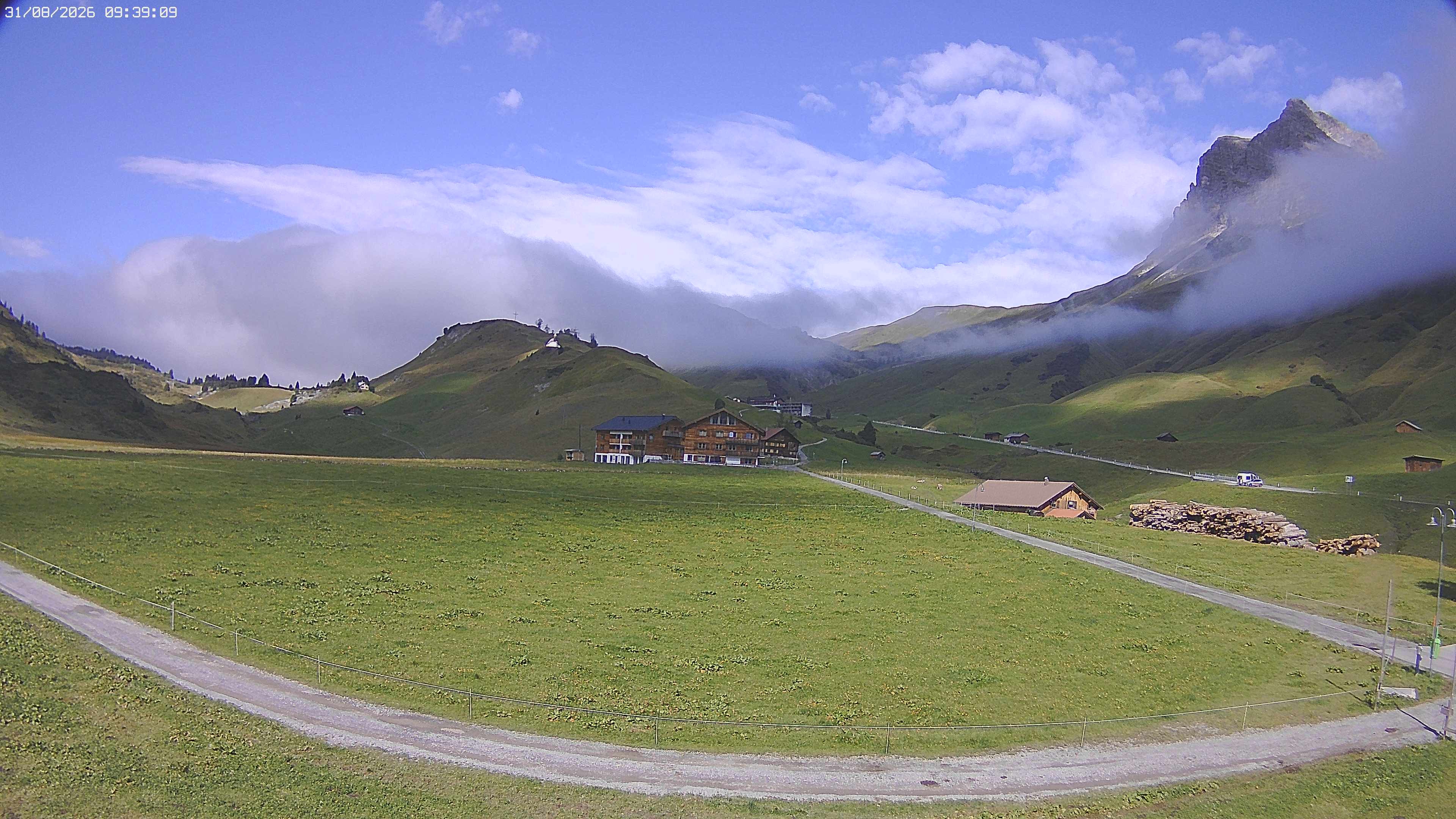 Archived image Webcam Jägeralpe near Warth