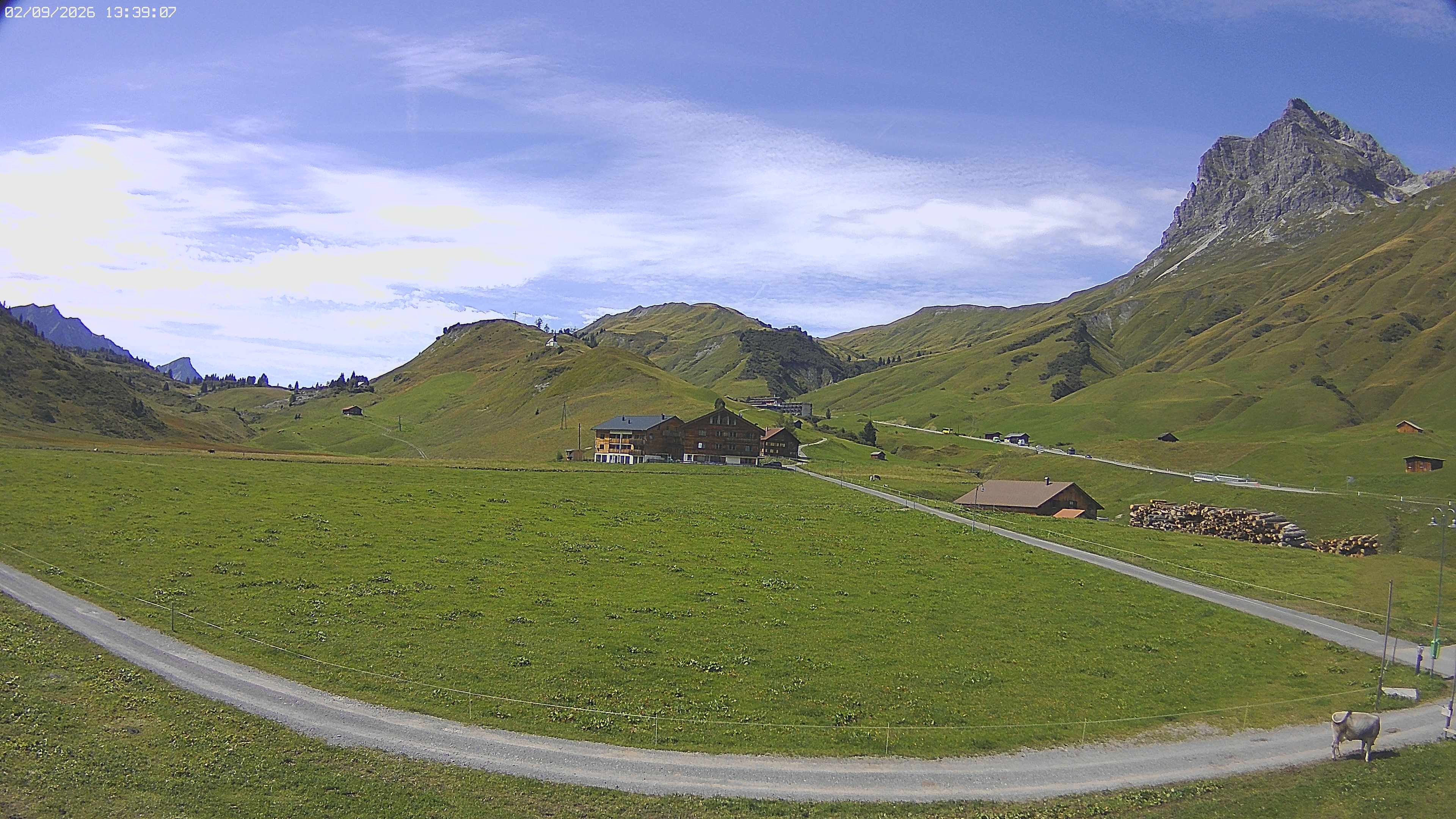 Archiv Foto Webcam Jägeralpe bei Warth