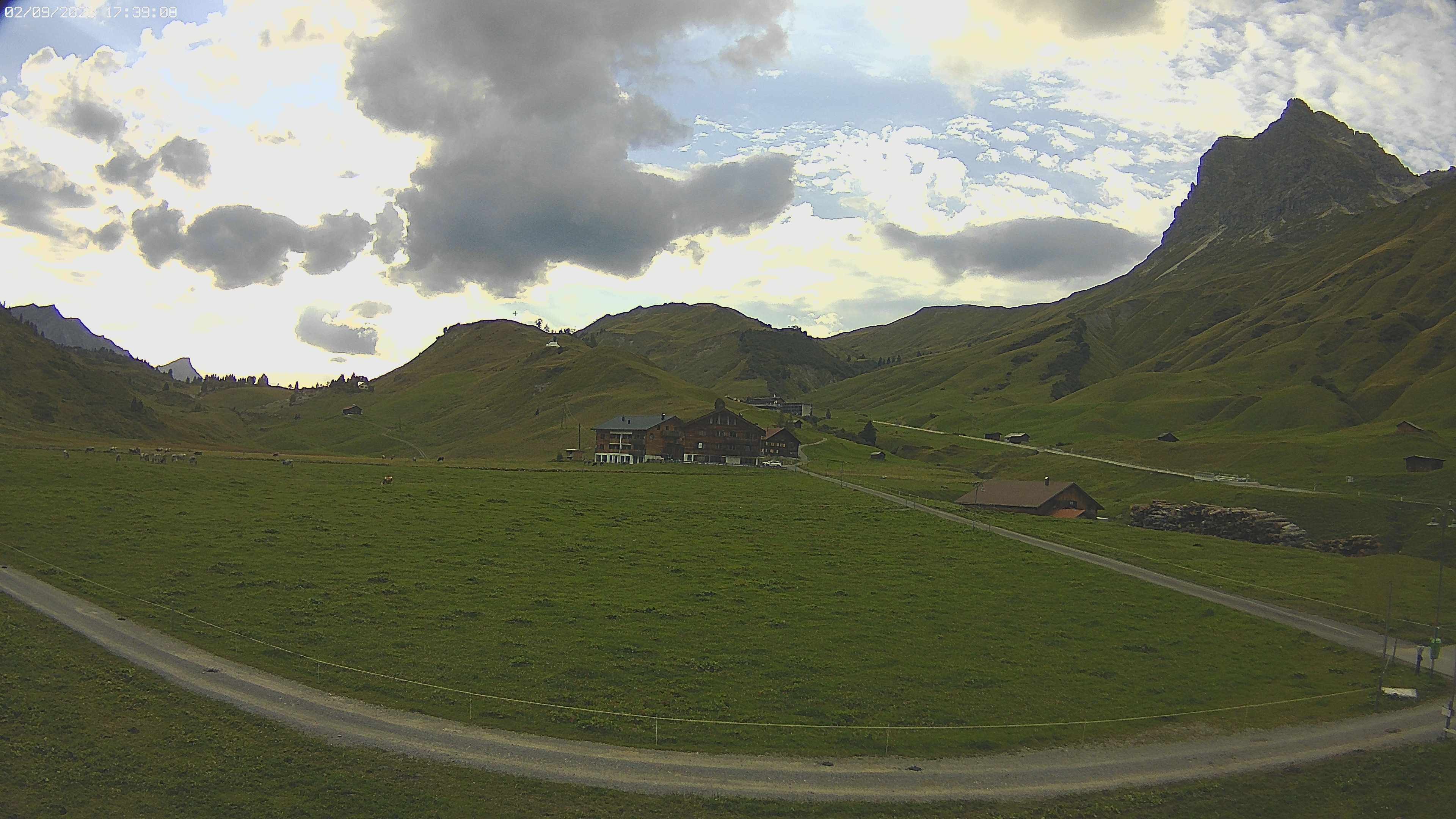 Archiv Foto Webcam Jägeralpe bei Warth