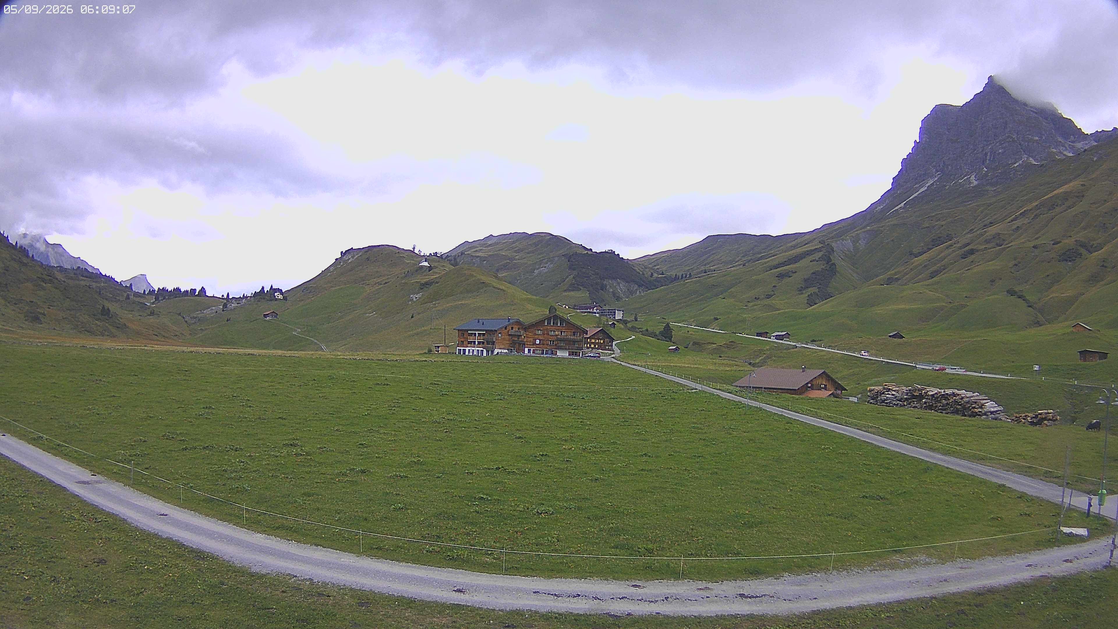 Archived image Webcam Jägeralpe near Warth