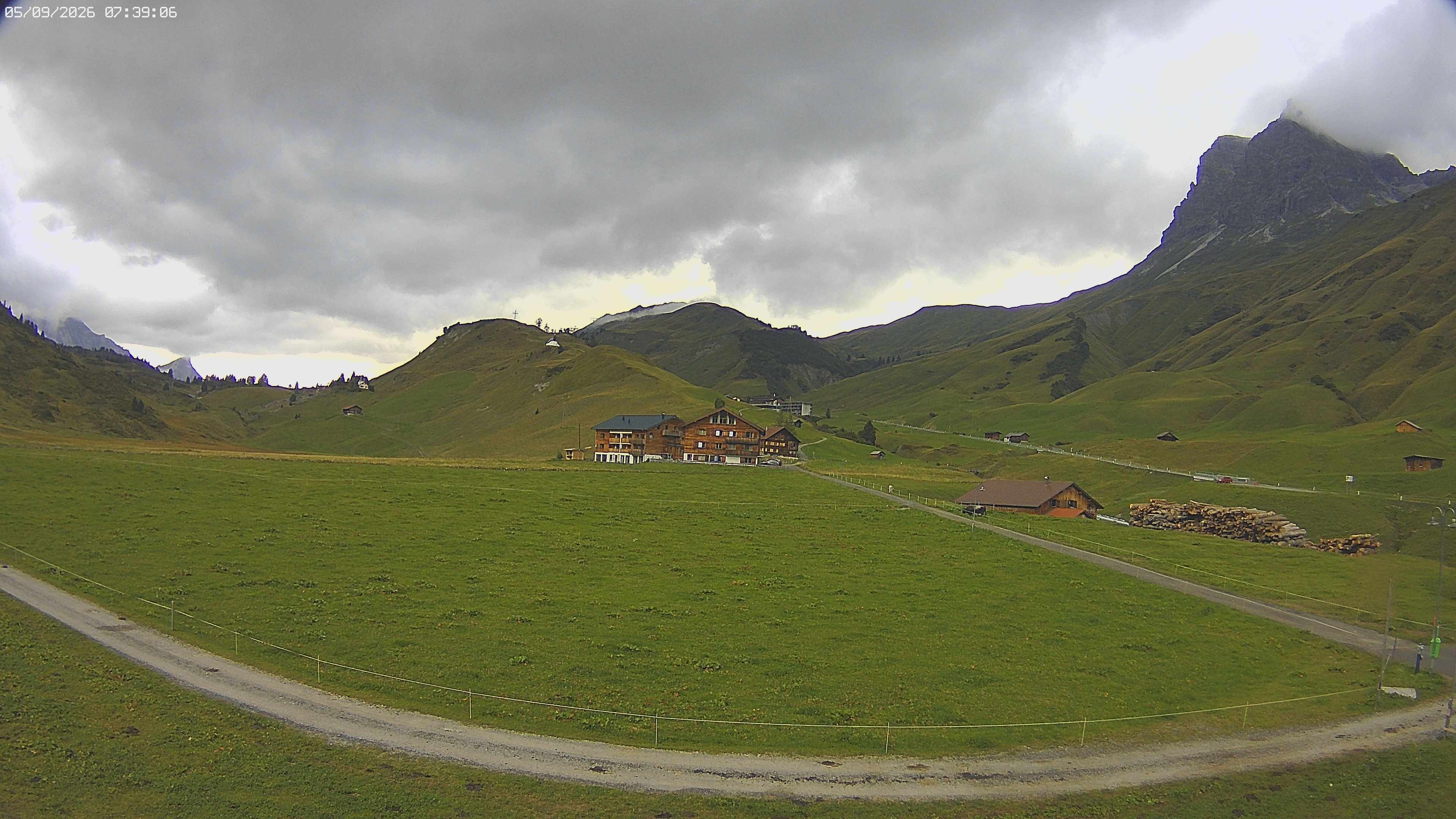Archived image Webcam Jägeralpe near Warth