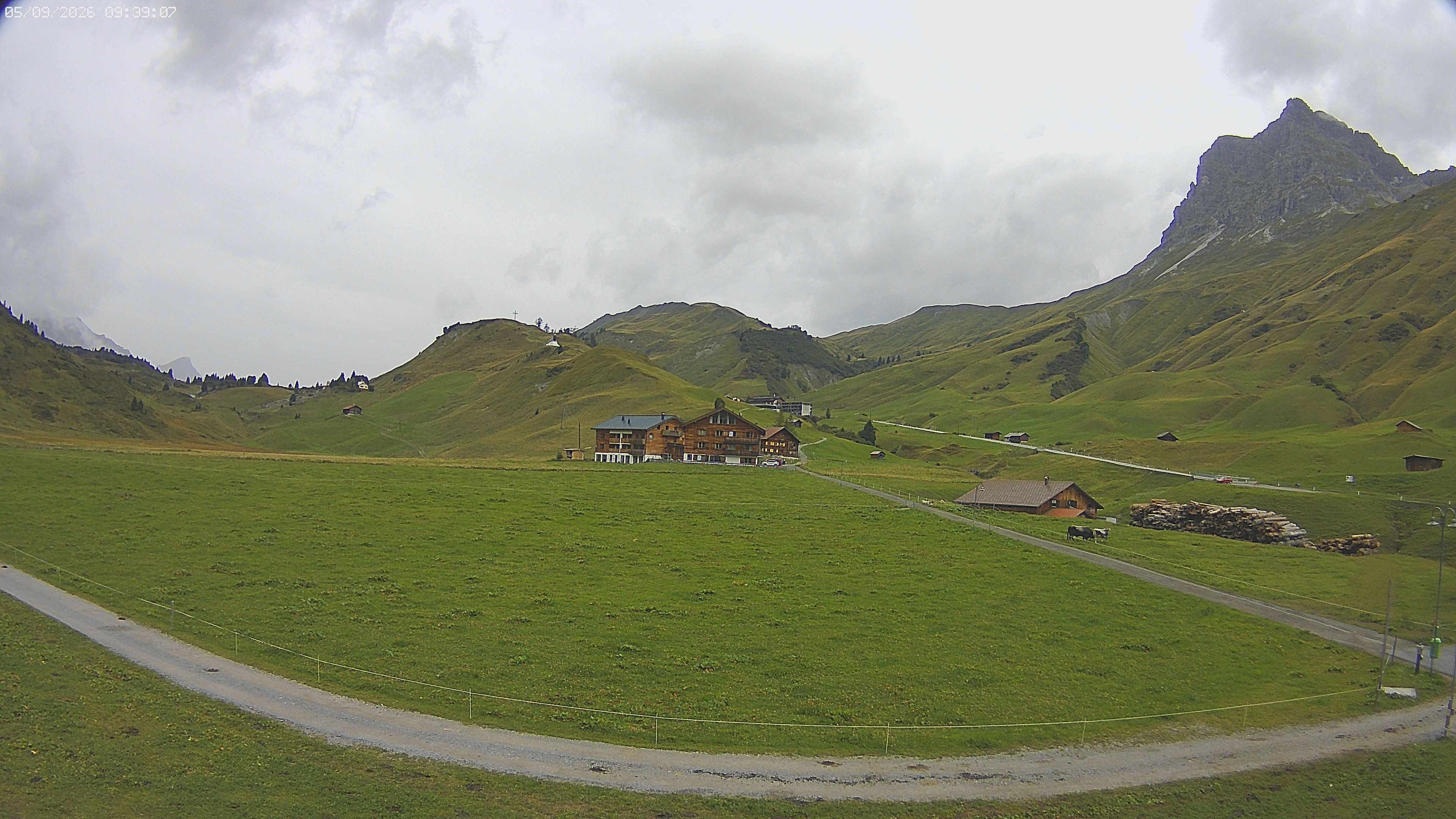 Archived image Webcam Jägeralpe near Warth