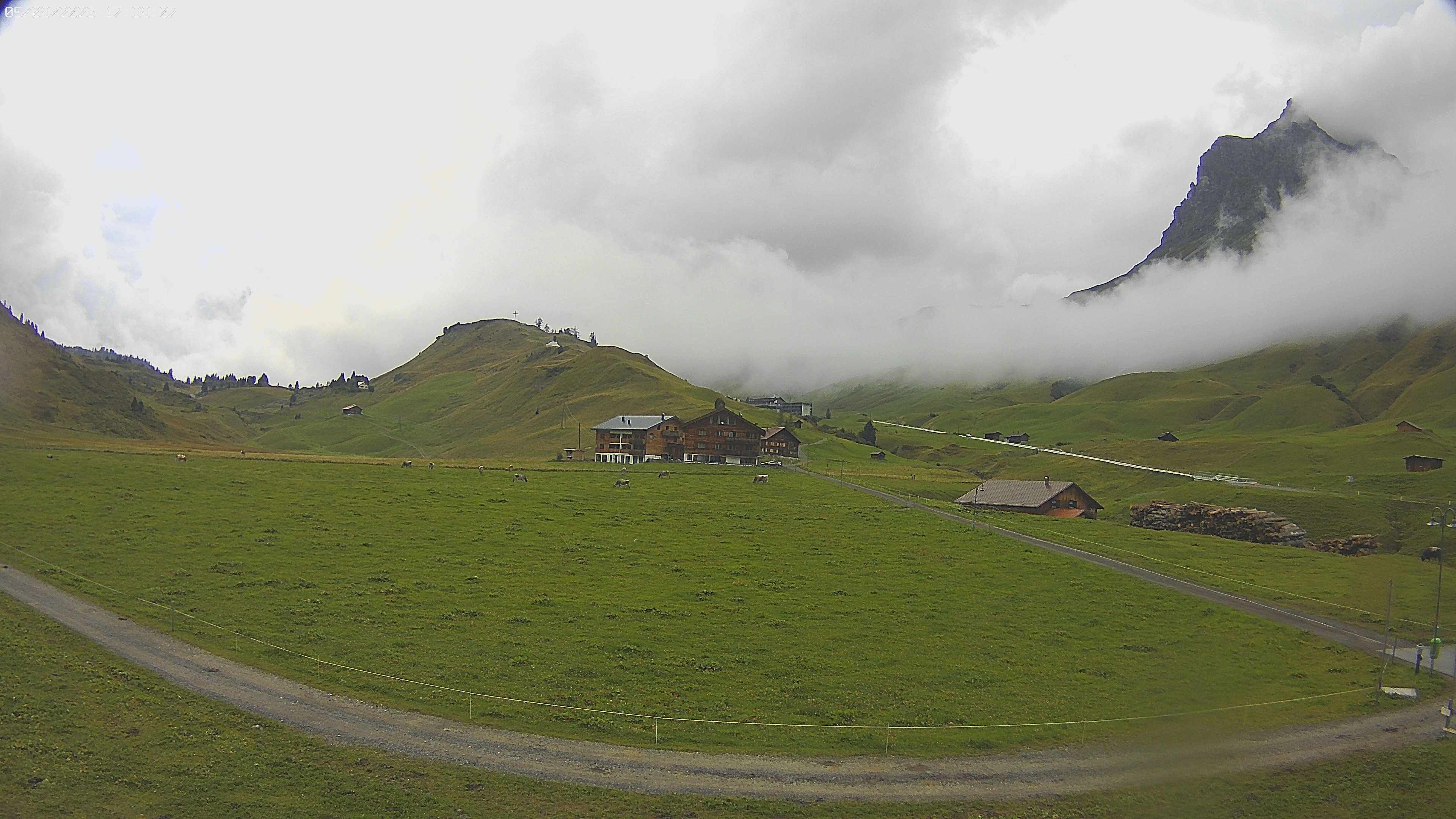Archived image Webcam Jägeralpe near Warth