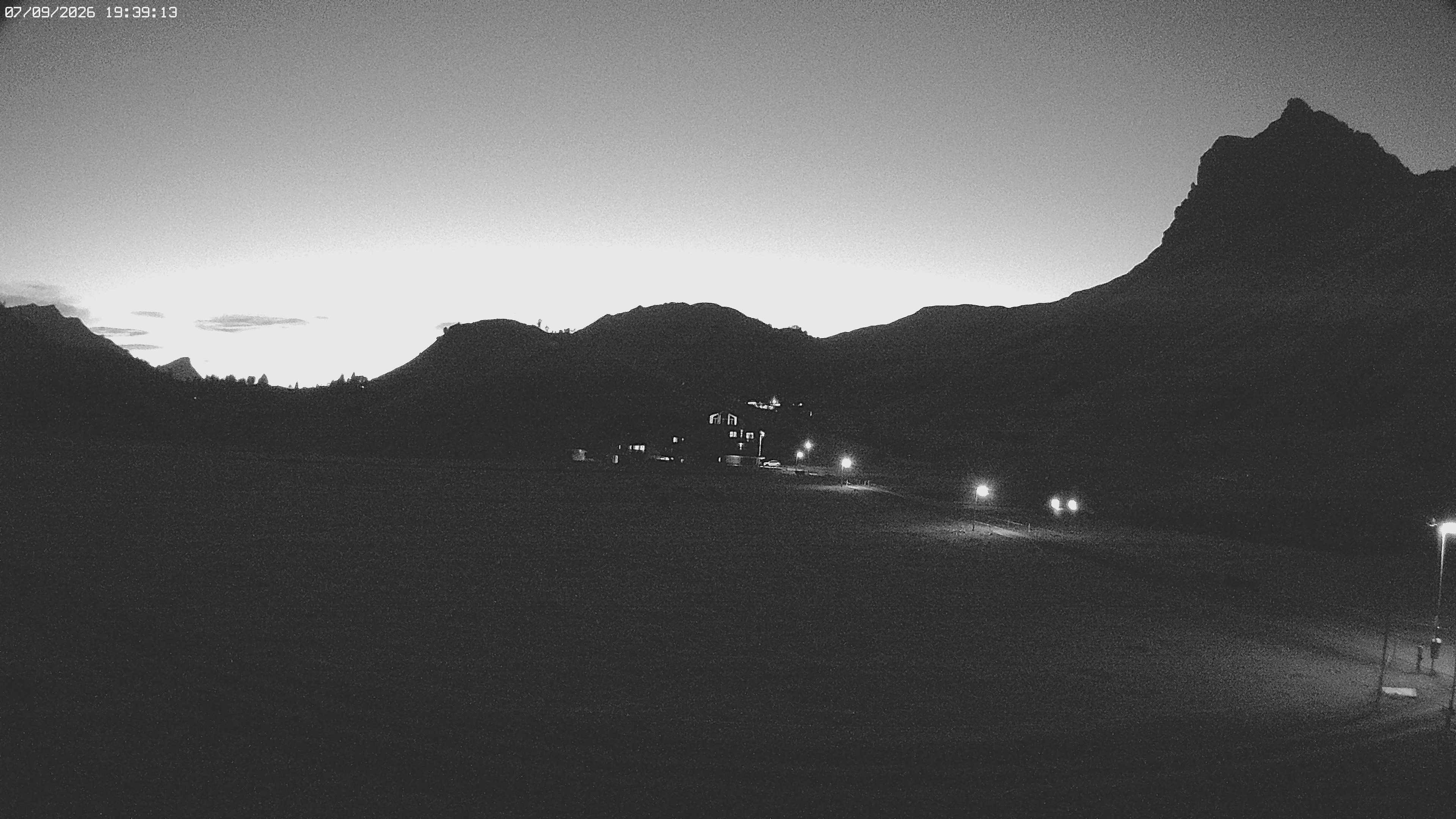 Archiv Foto Webcam Jägeralpe bei Warth