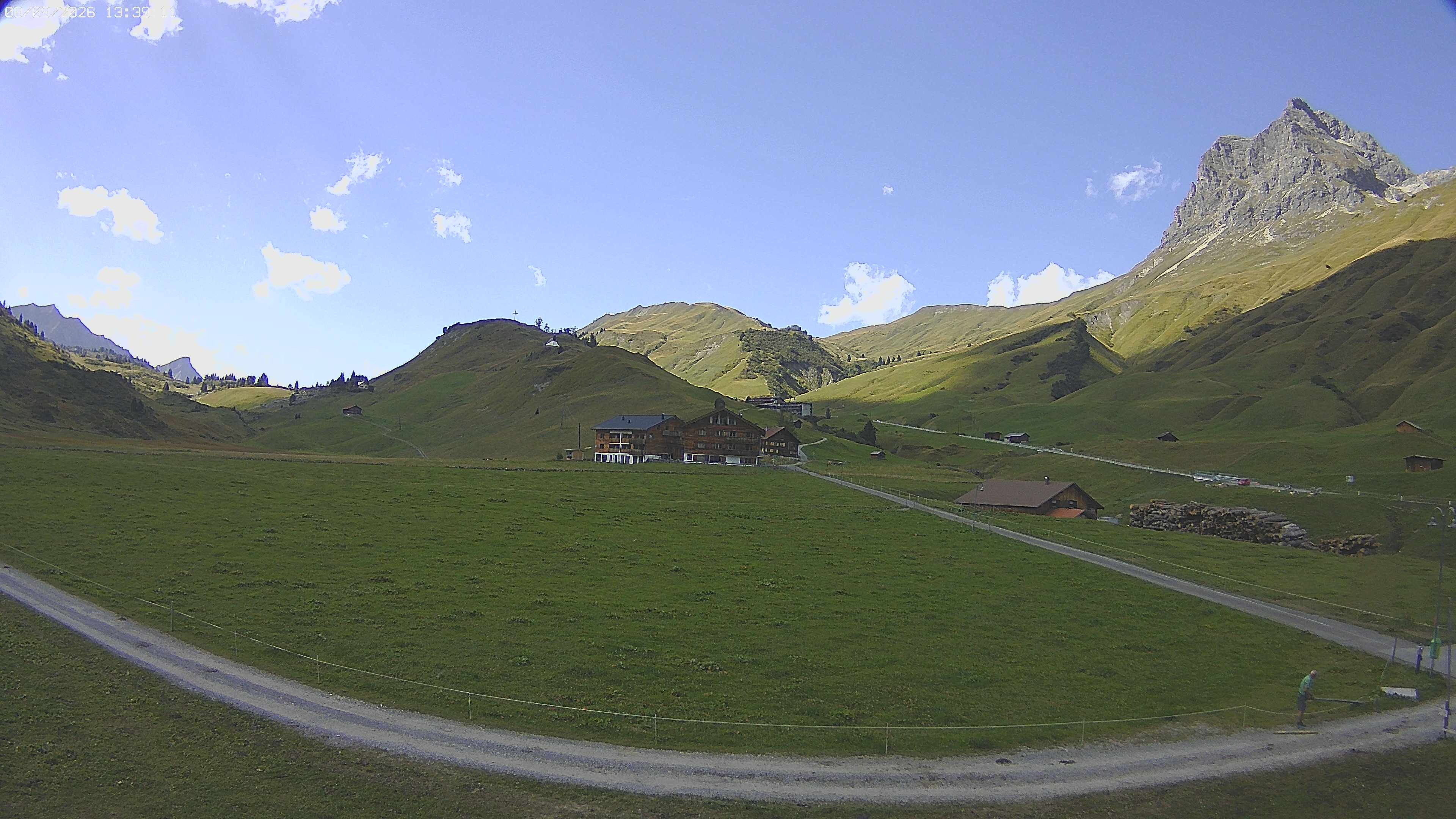 Archiv Foto Webcam Jägeralpe bei Warth