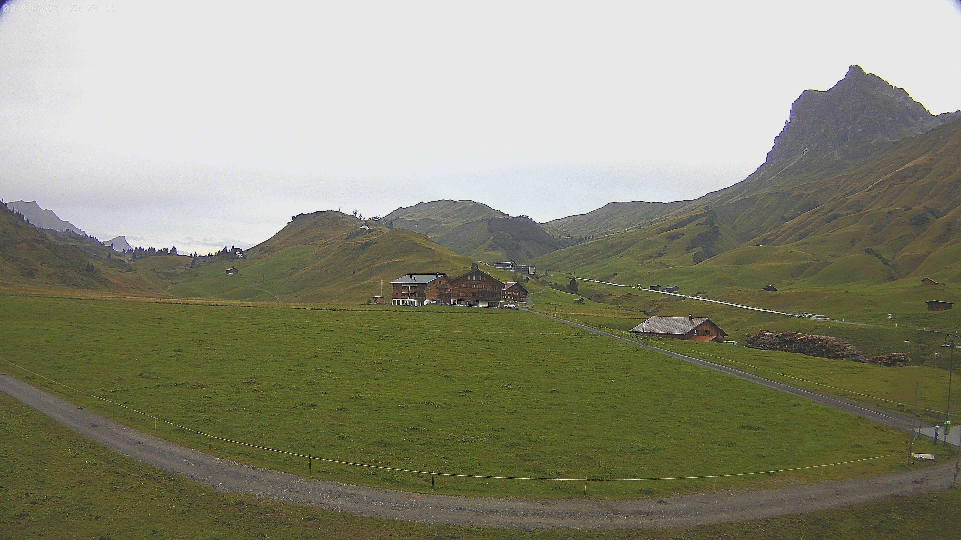 Archiv Foto Webcam Jägeralpe bei Warth