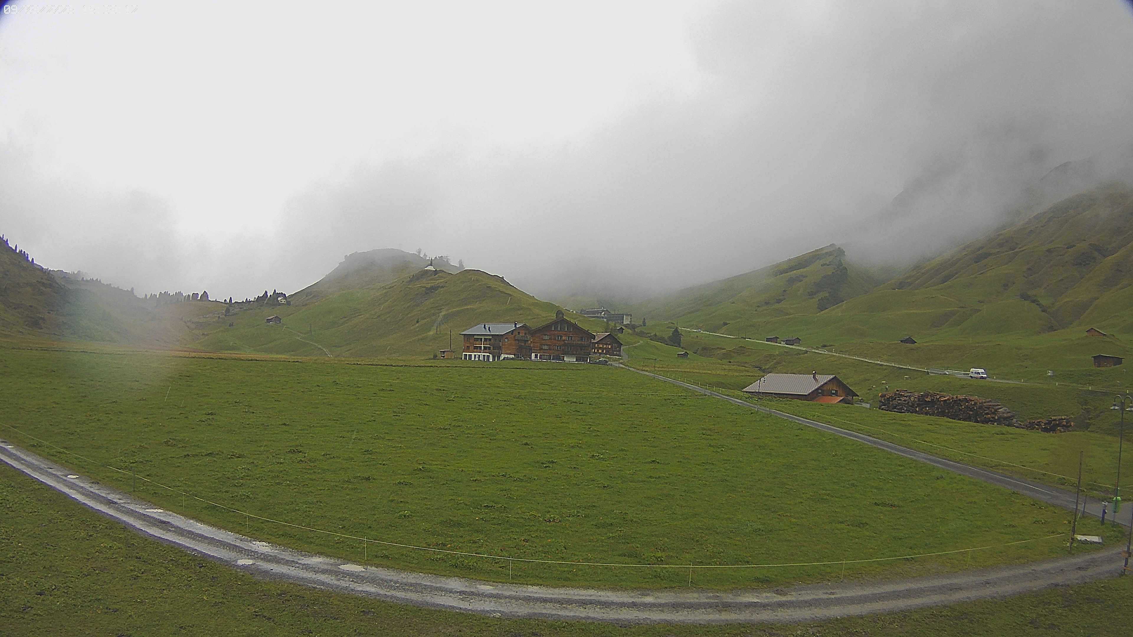 Archiv Foto Webcam Jägeralpe bei Warth
