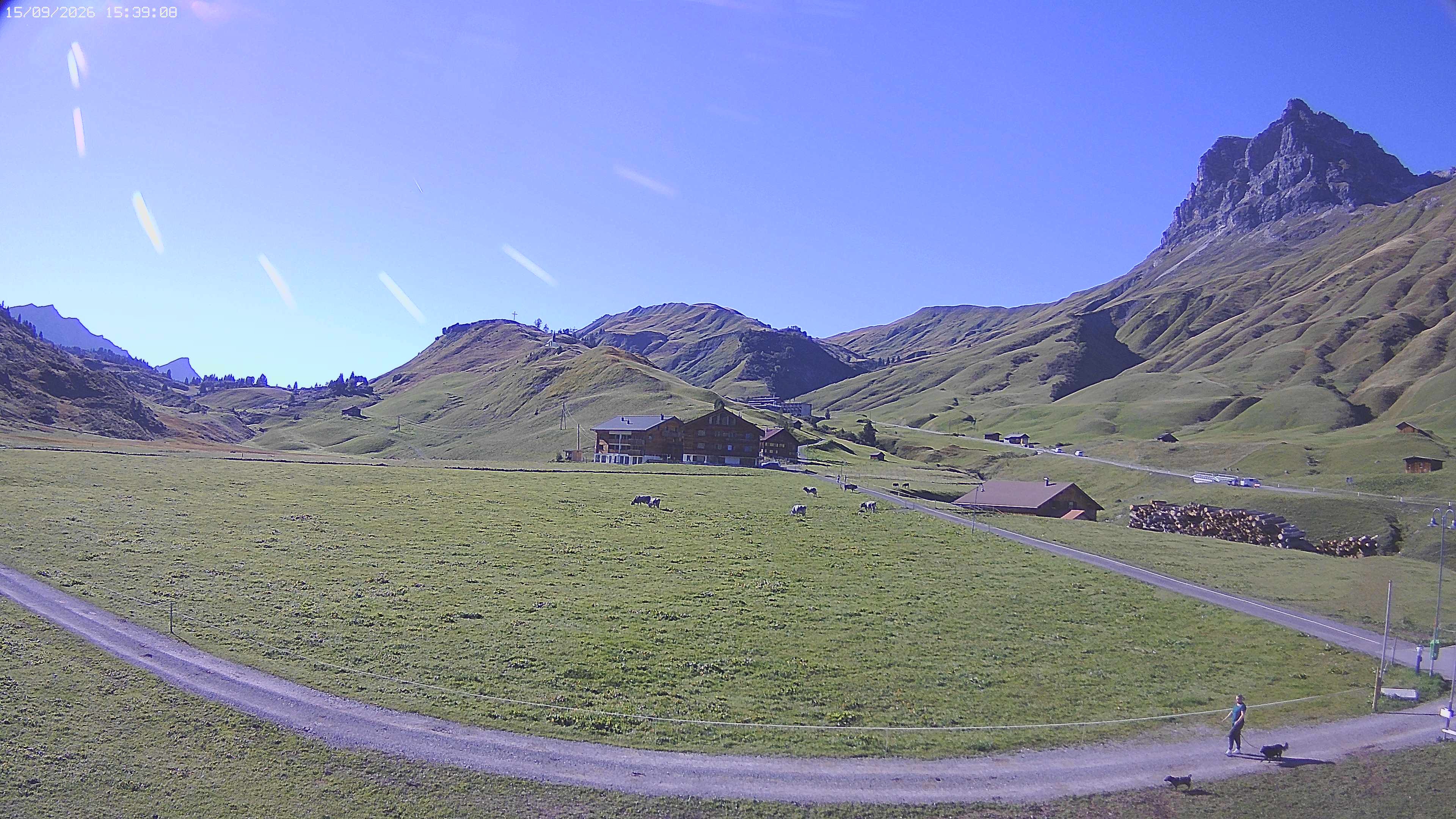 Archived image Webcam Jägeralpe near Warth