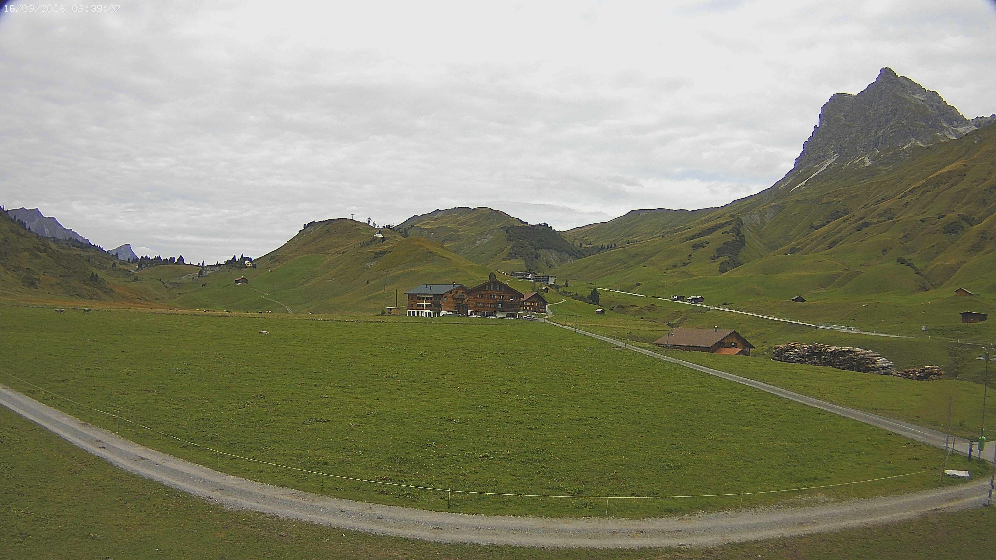 Archived image Webcam Jägeralpe near Warth