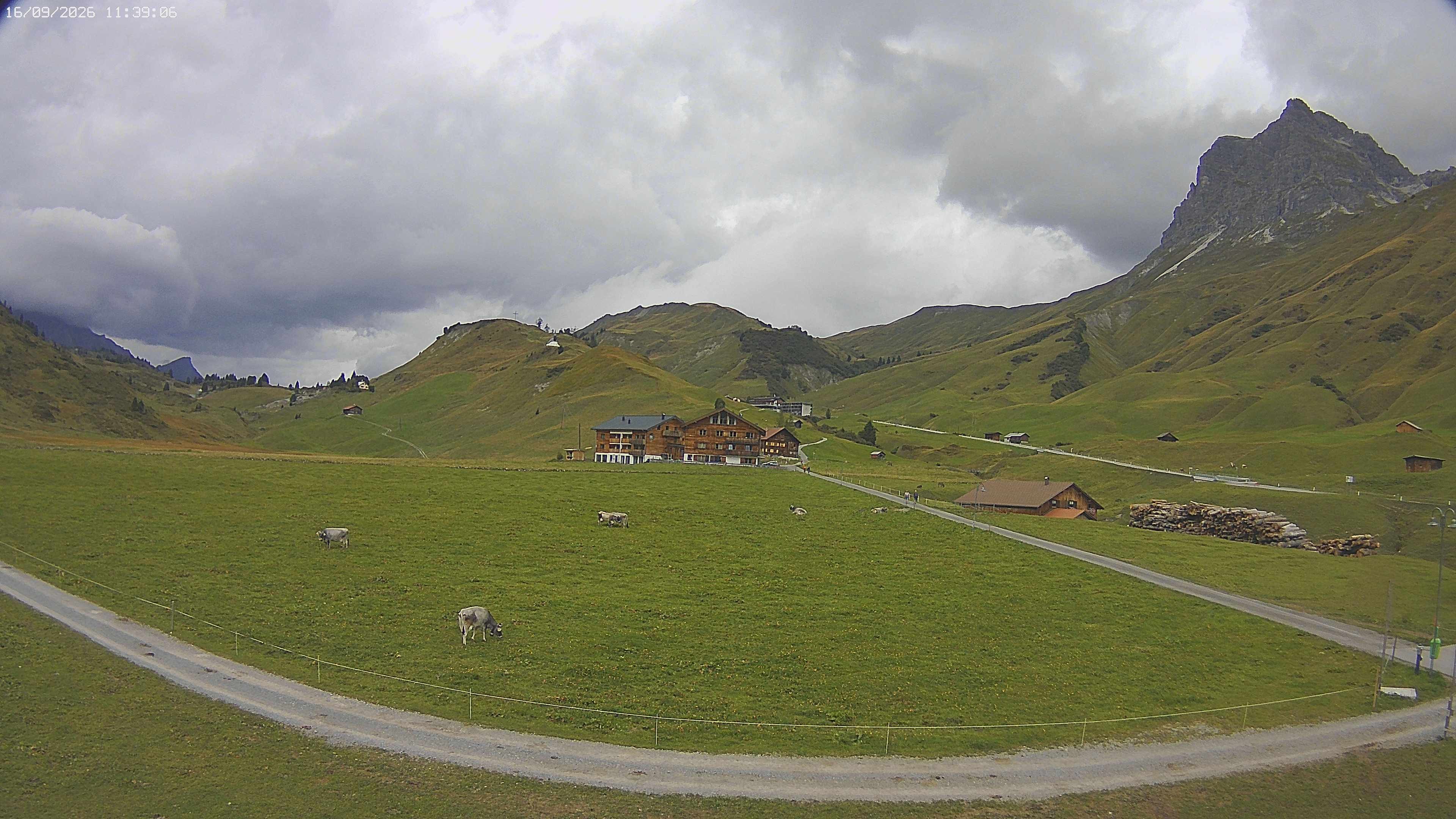 Archived image Webcam Jägeralpe near Warth
