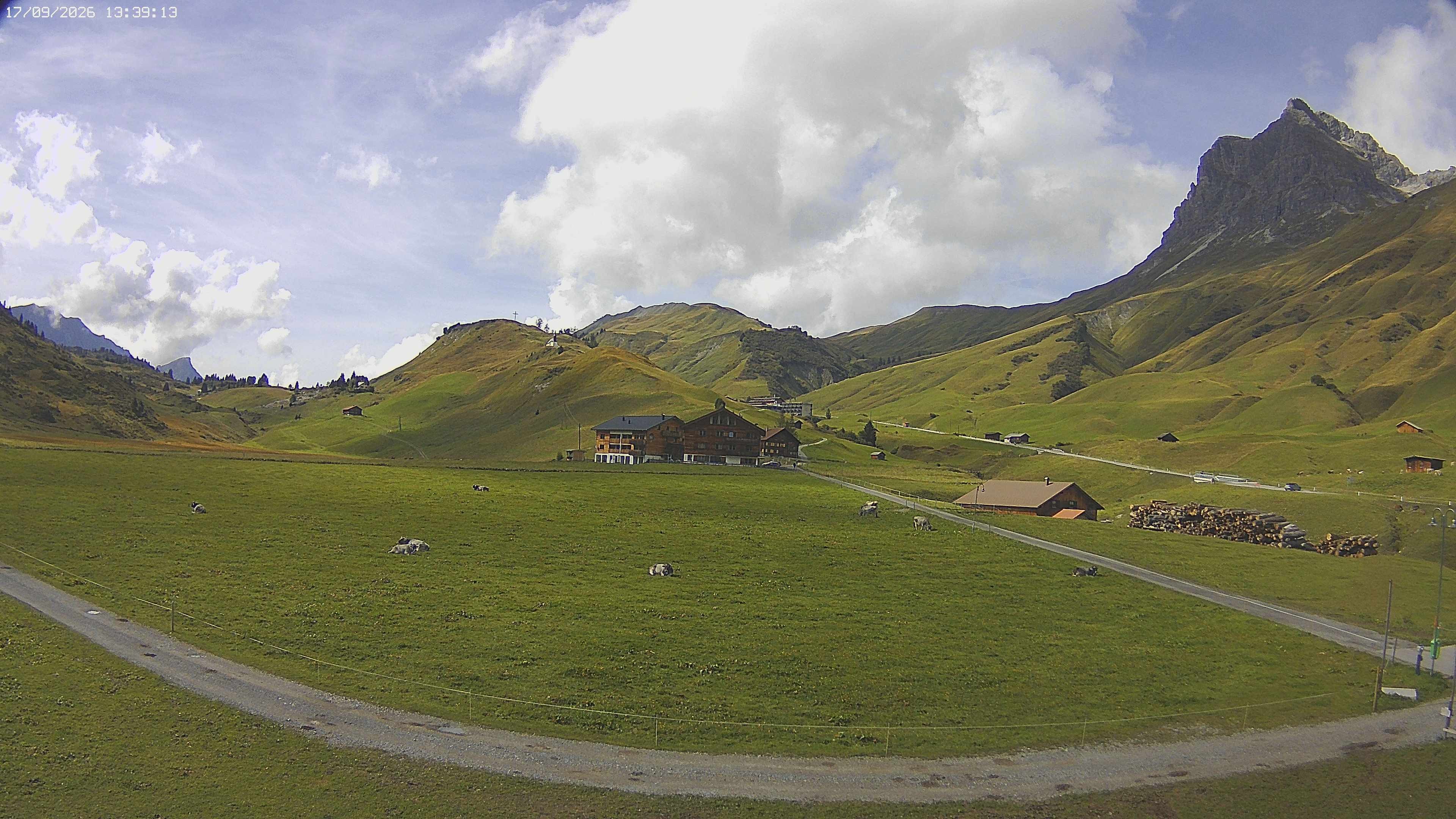 Archiv Foto Webcam Jägeralpe bei Warth