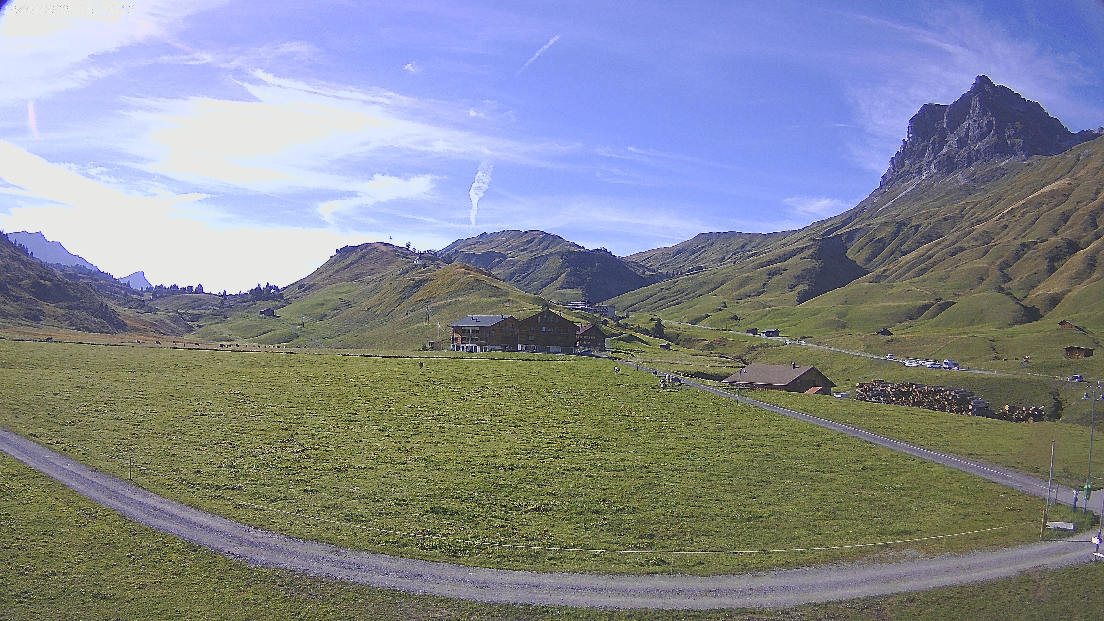 Archiv Foto Webcam Jägeralpe bei Warth