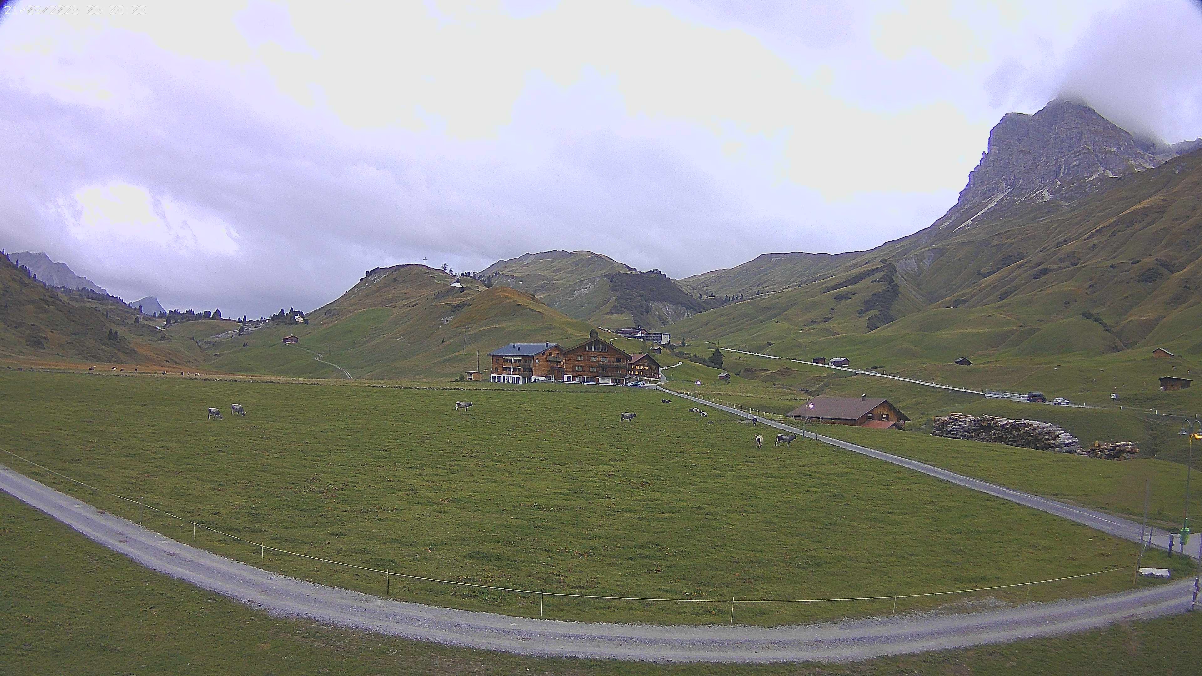Archived image Webcam Jägeralpe near Warth