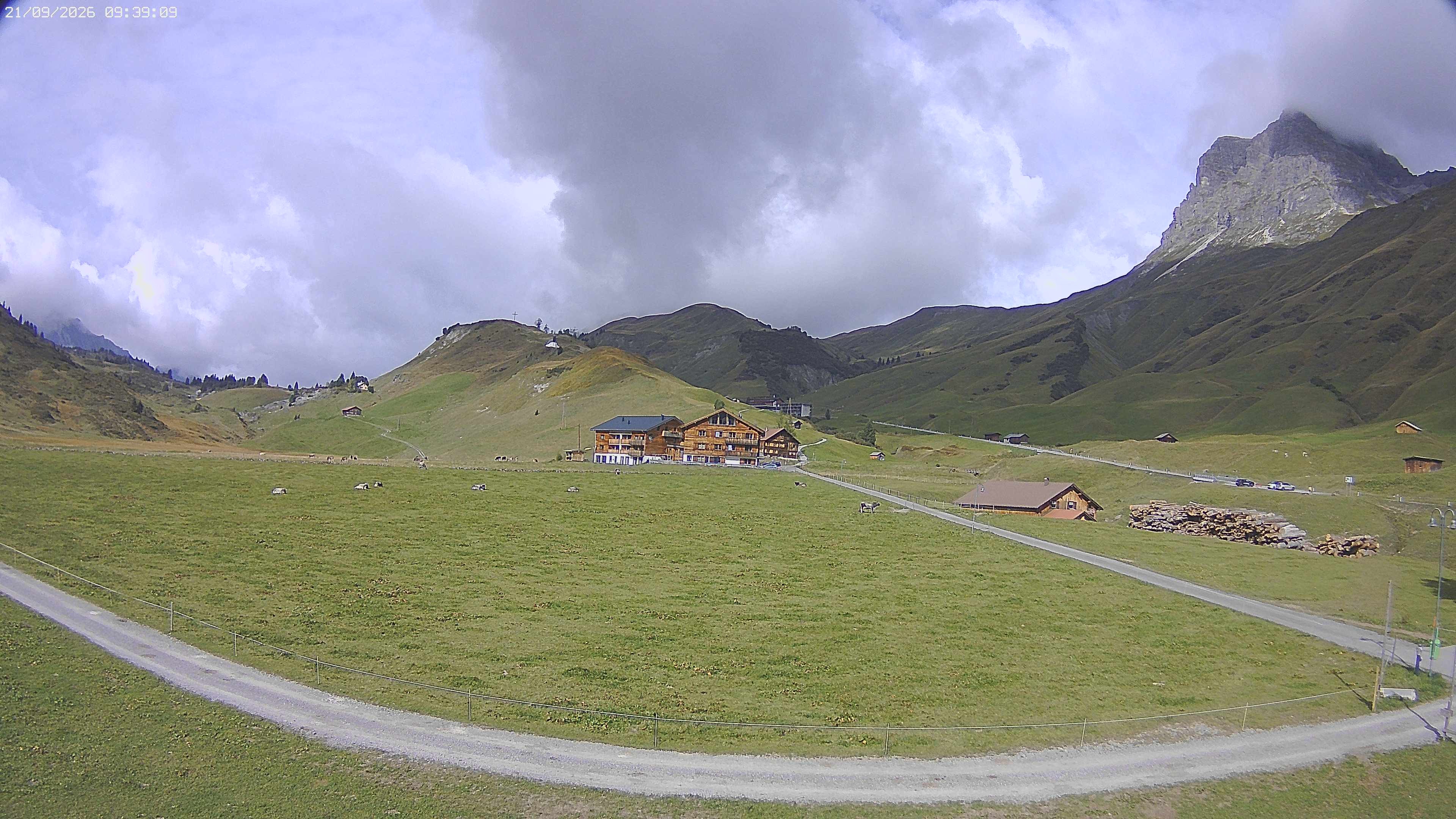 Archived image Webcam Jägeralpe near Warth