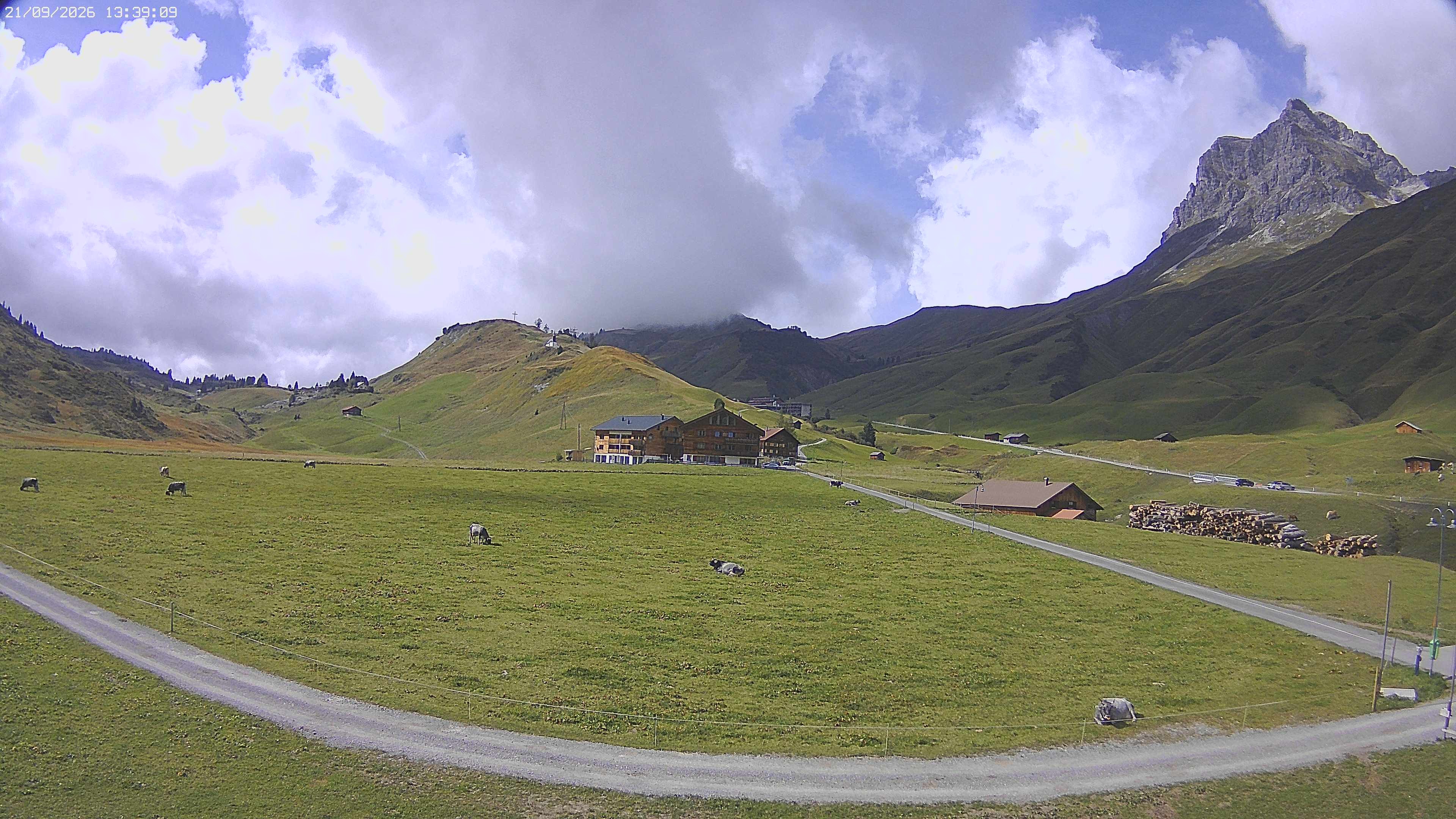 Archived image Webcam Jägeralpe near Warth