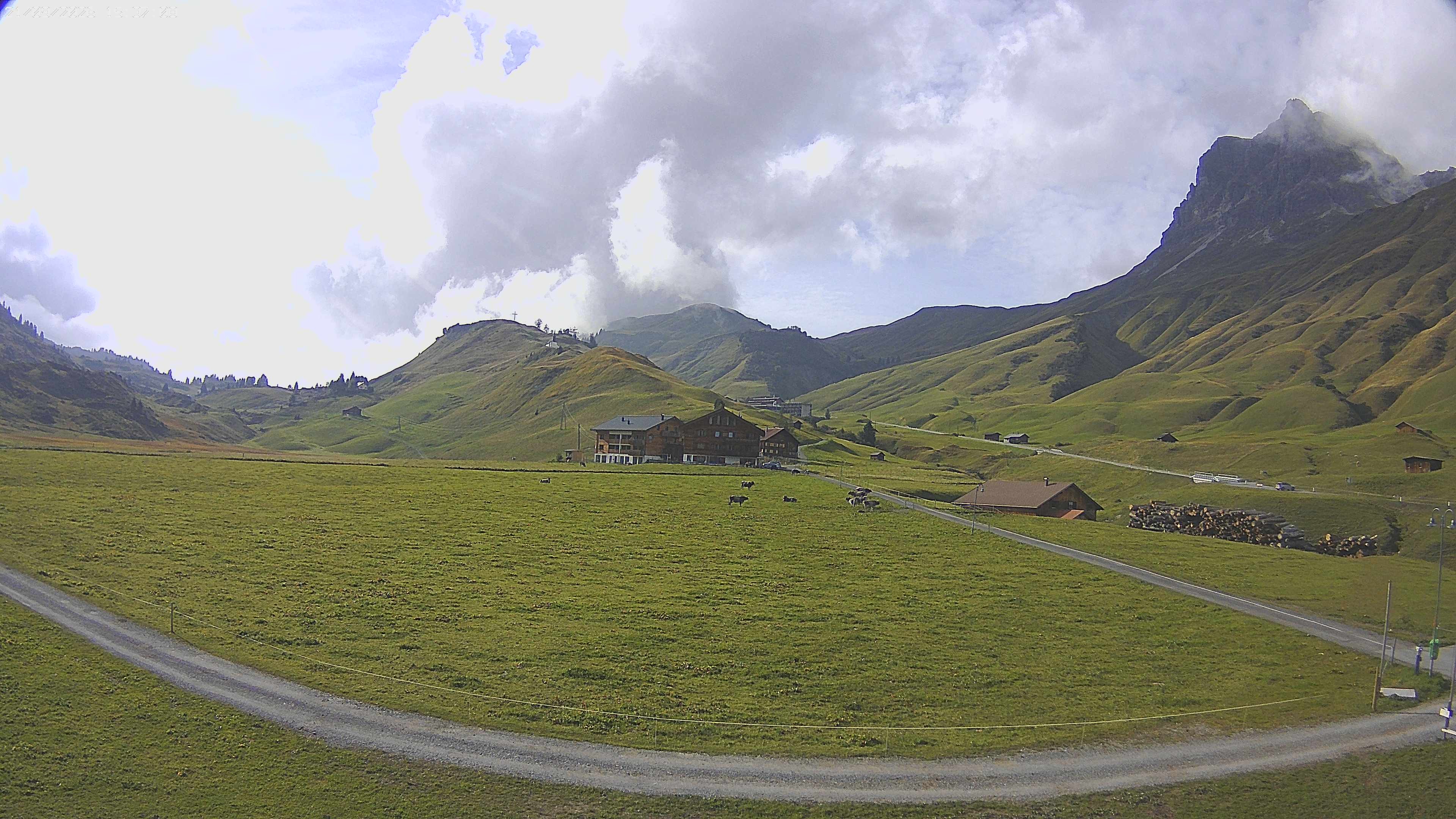 Archived image Webcam Jägeralpe near Warth