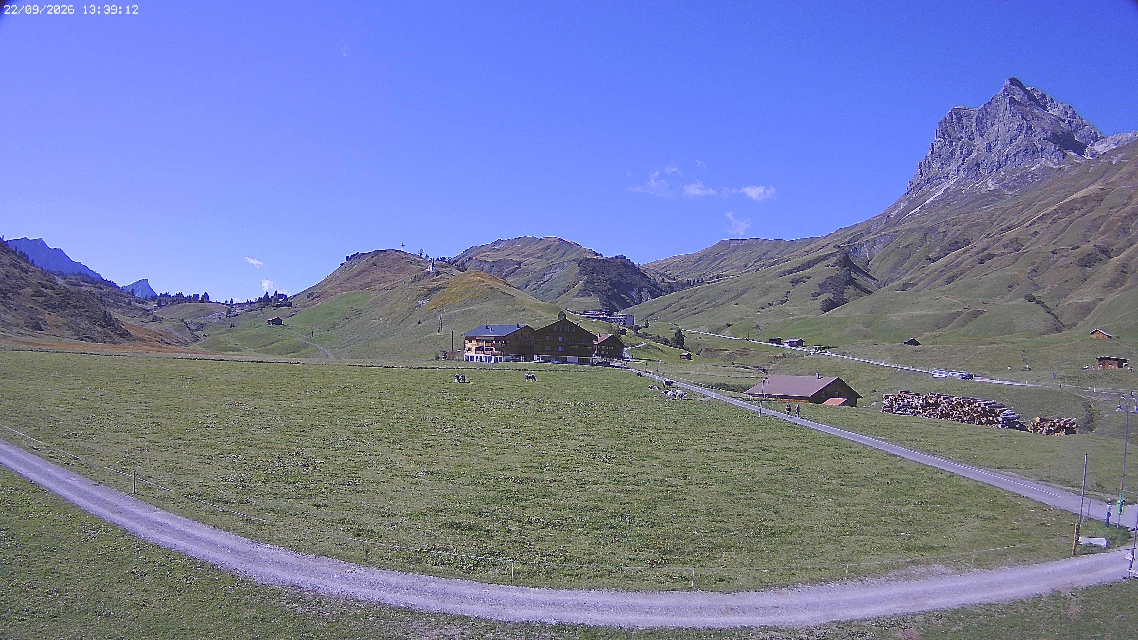 Archived image Webcam Jägeralpe near Warth