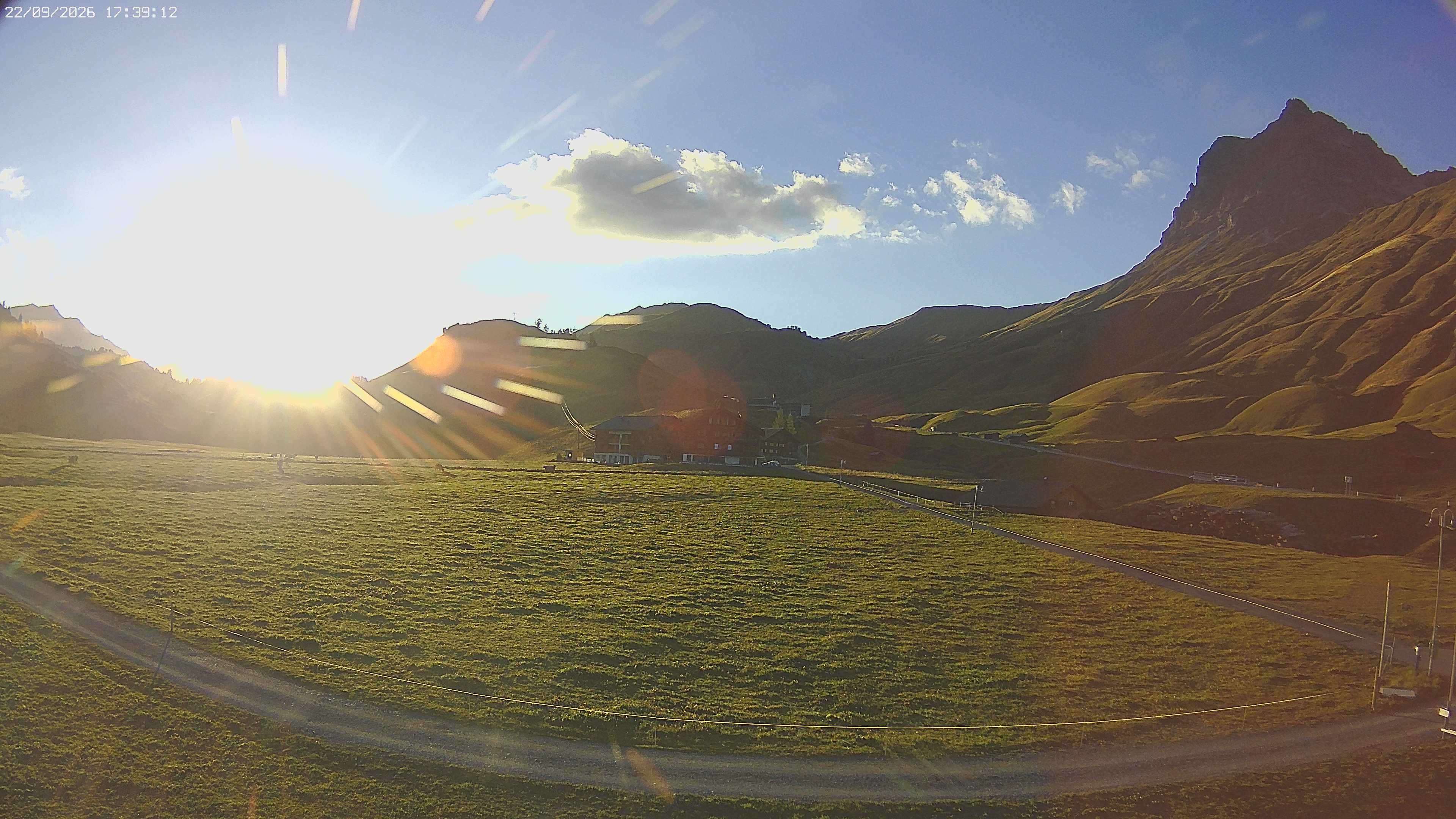 Archived image Webcam Jägeralpe near Warth