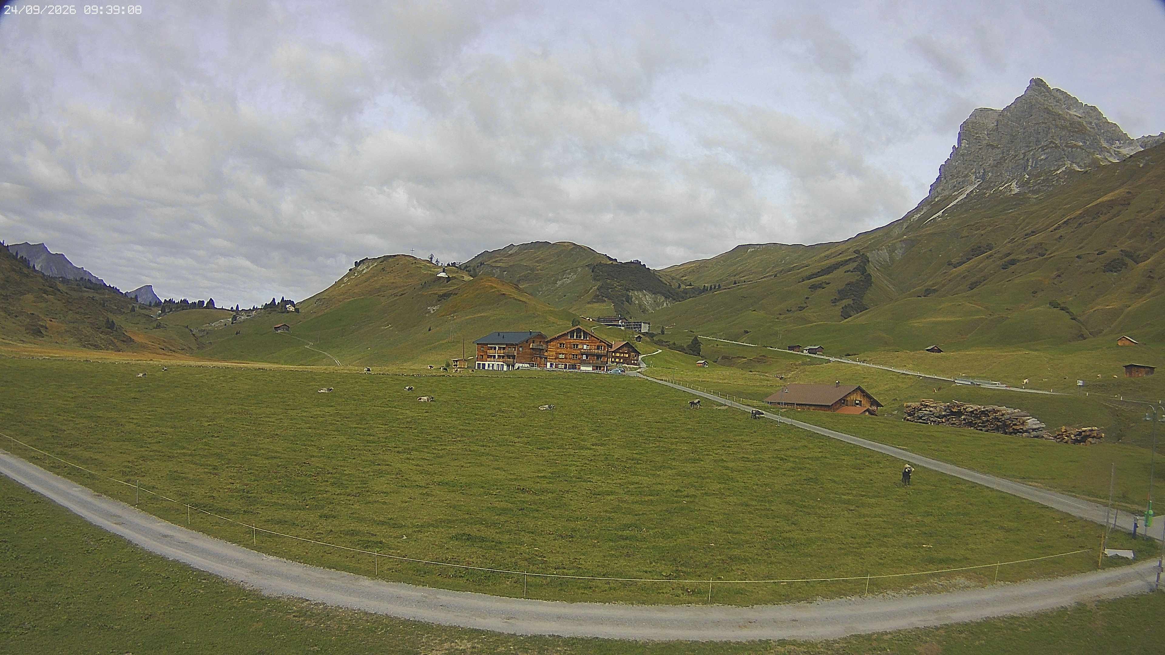 Archiv Foto Webcam Jägeralpe bei Warth