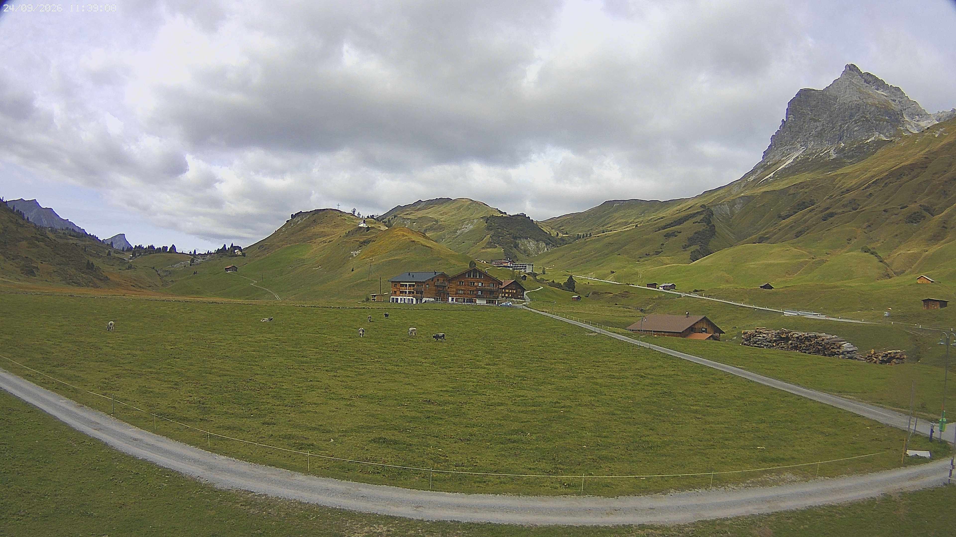 Archiv Foto Webcam Jägeralpe bei Warth