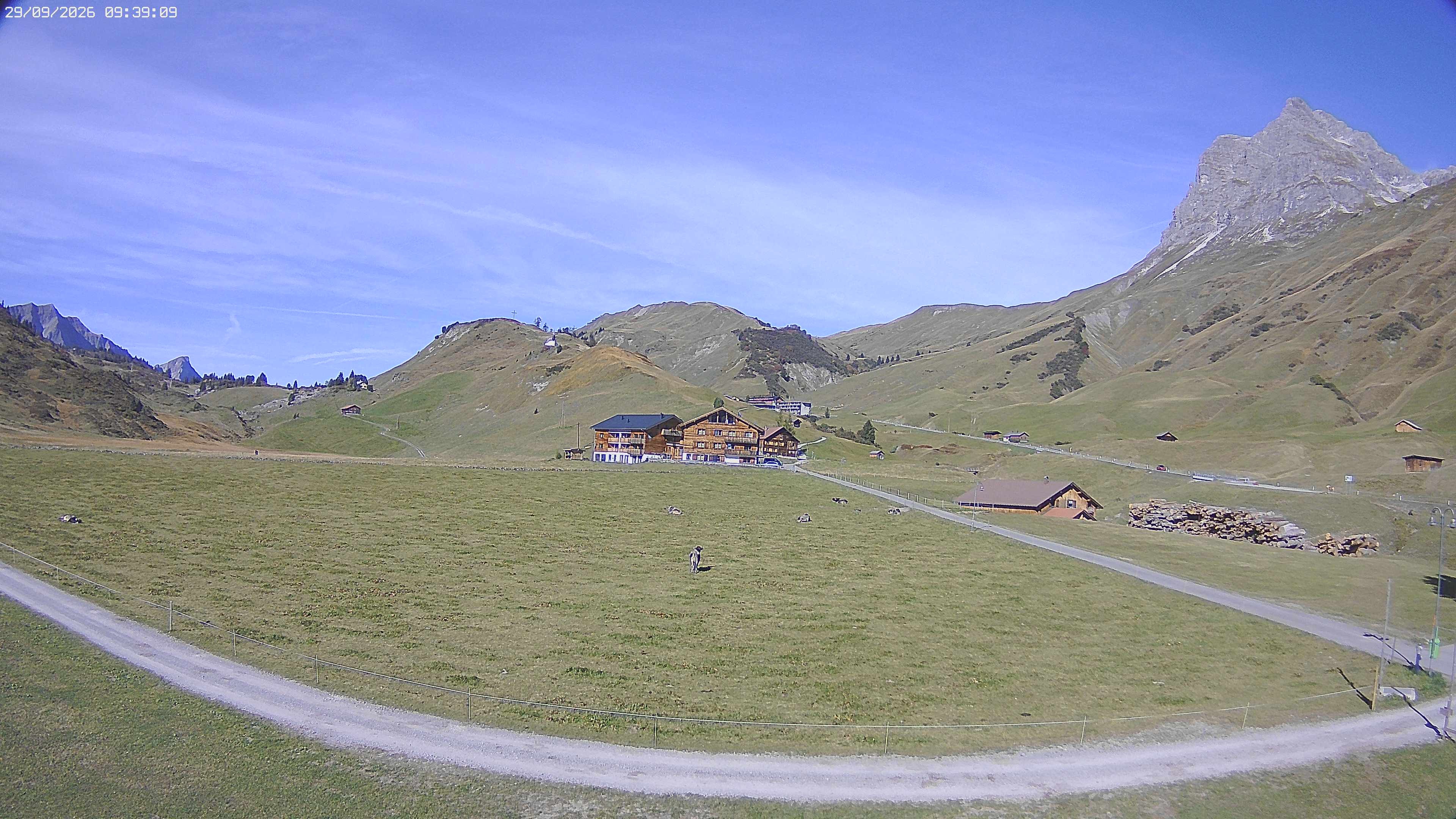 Archived image Webcam Jägeralpe near Warth