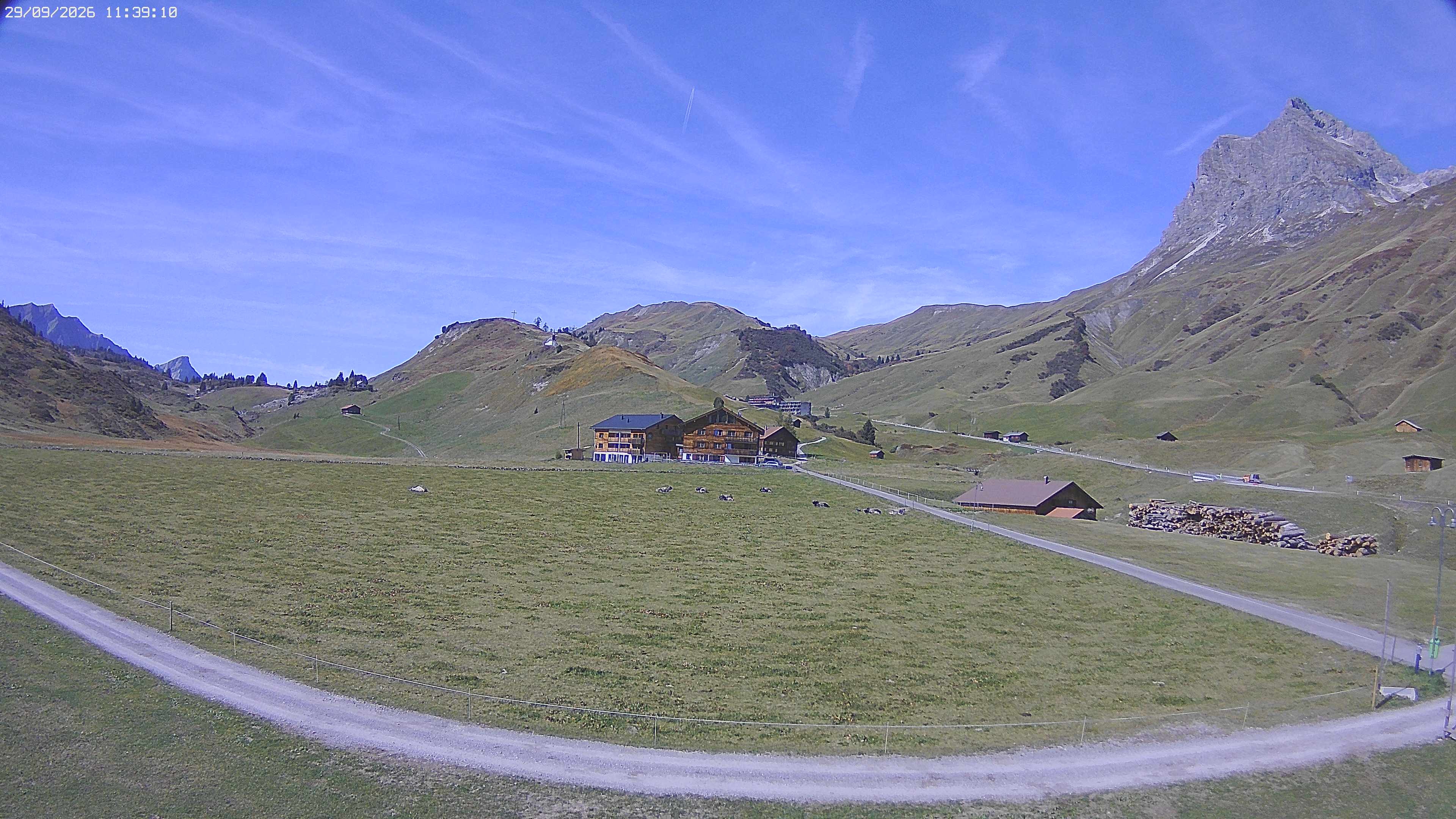 Archived image Webcam Jägeralpe near Warth