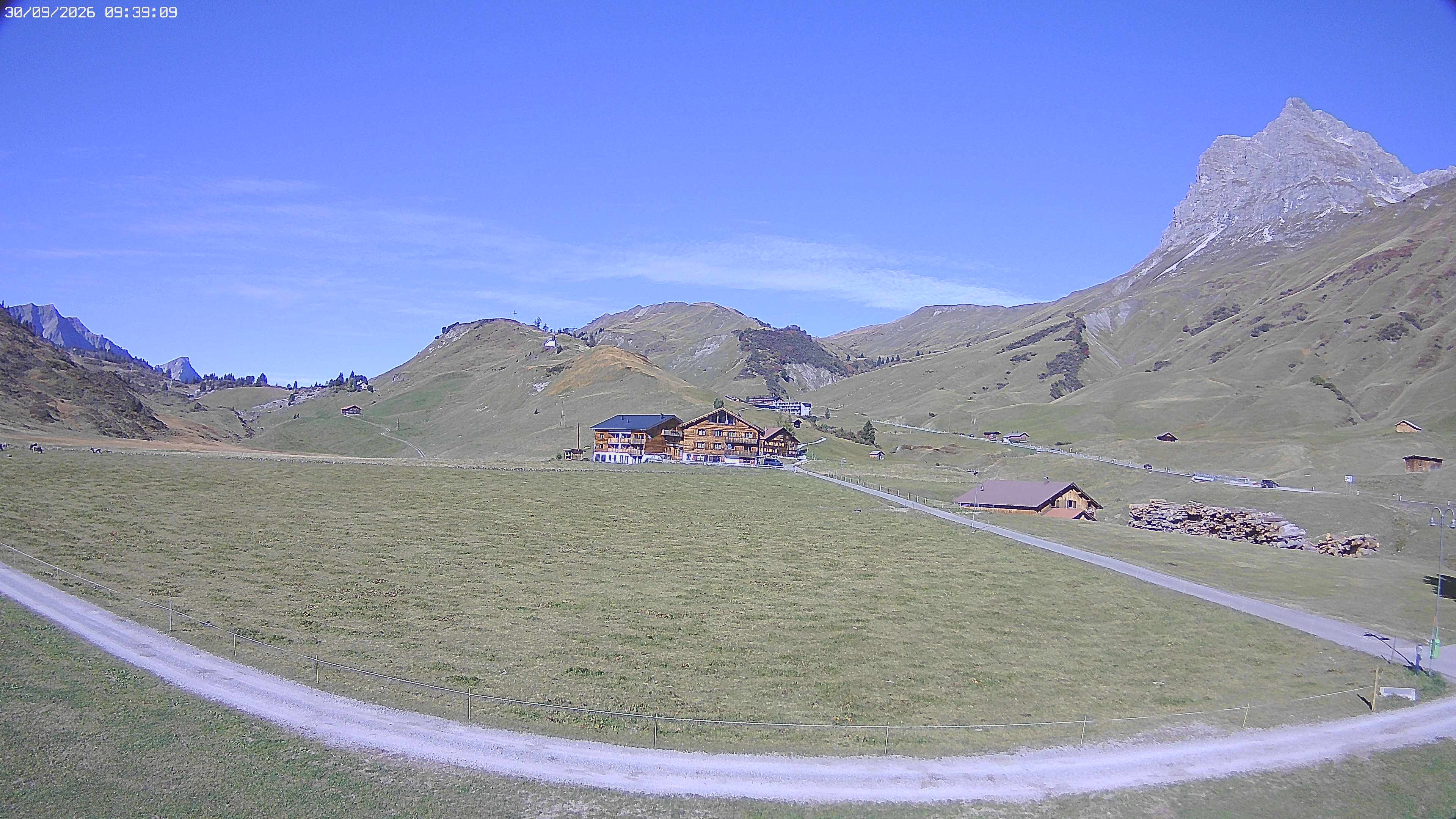Archiv Foto Webcam Jägeralpe bei Warth