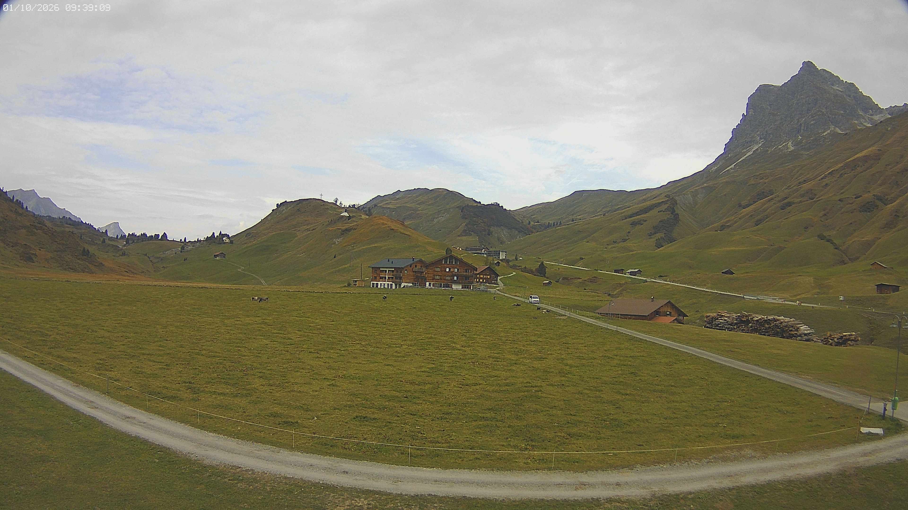 Archiv Foto Webcam Jägeralpe bei Warth