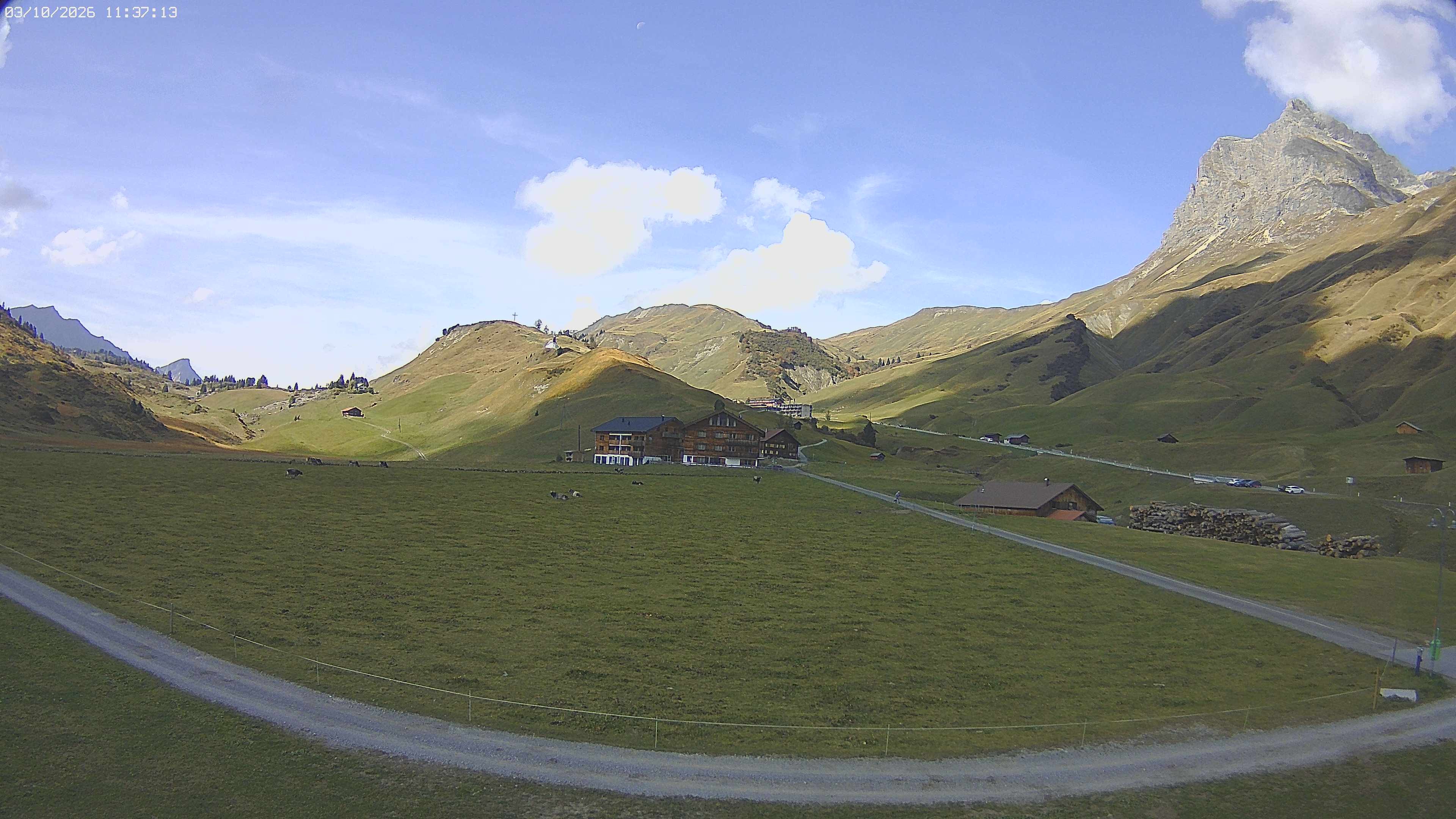Archived image Webcam Jägeralpe near Warth