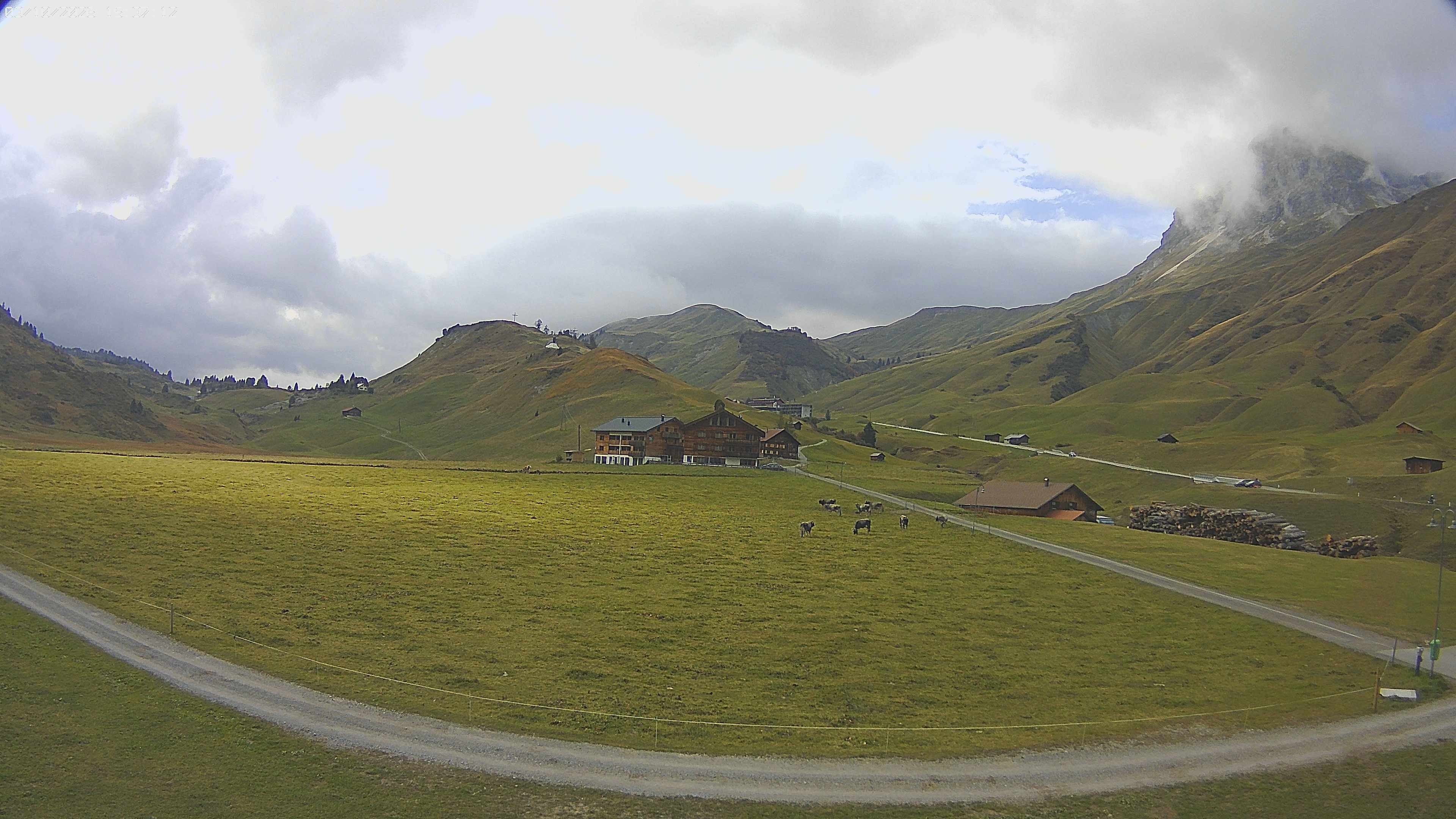 Archived image Webcam Jägeralpe near Warth
