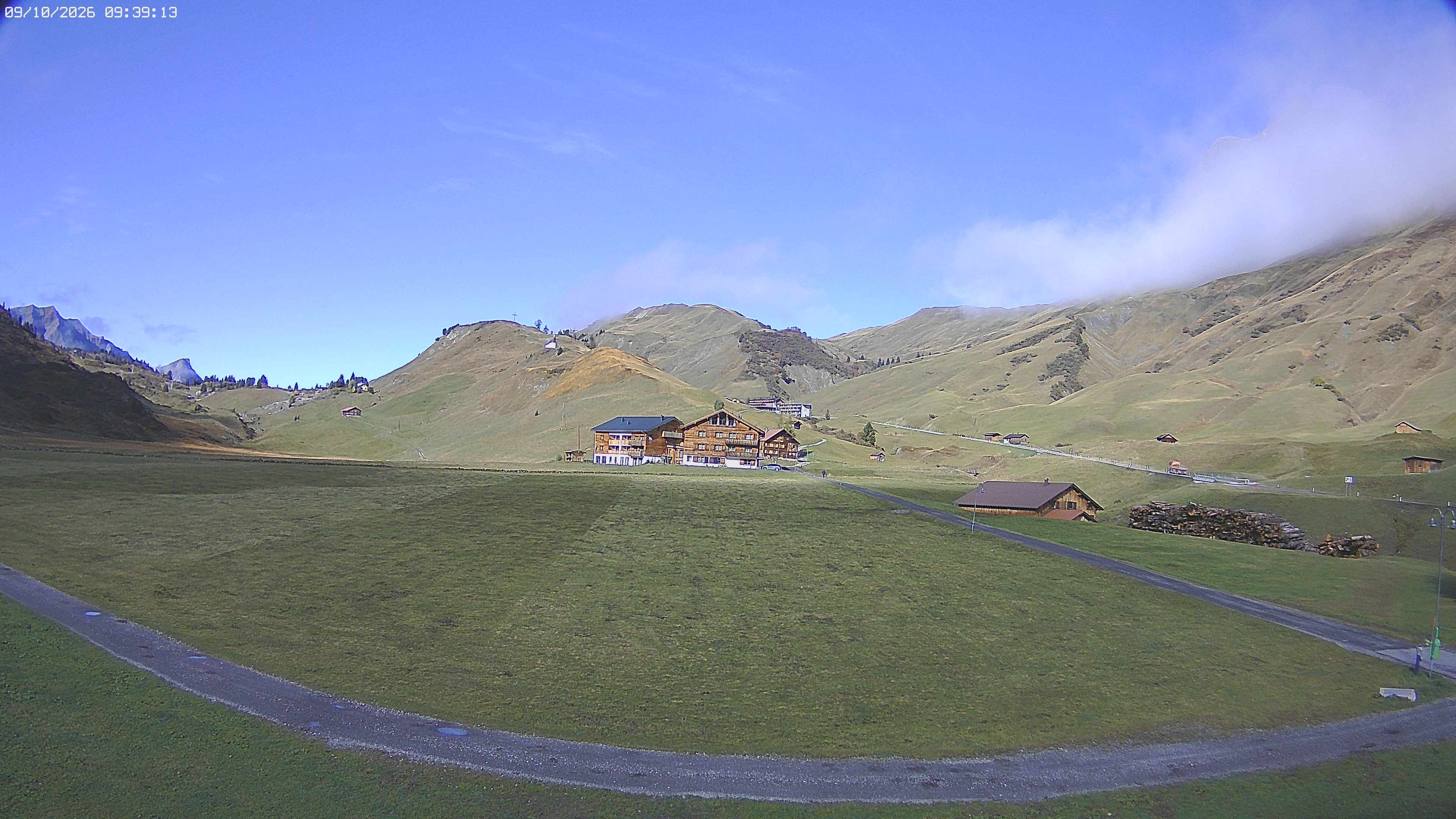 Archived image Webcam Jägeralpe near Warth