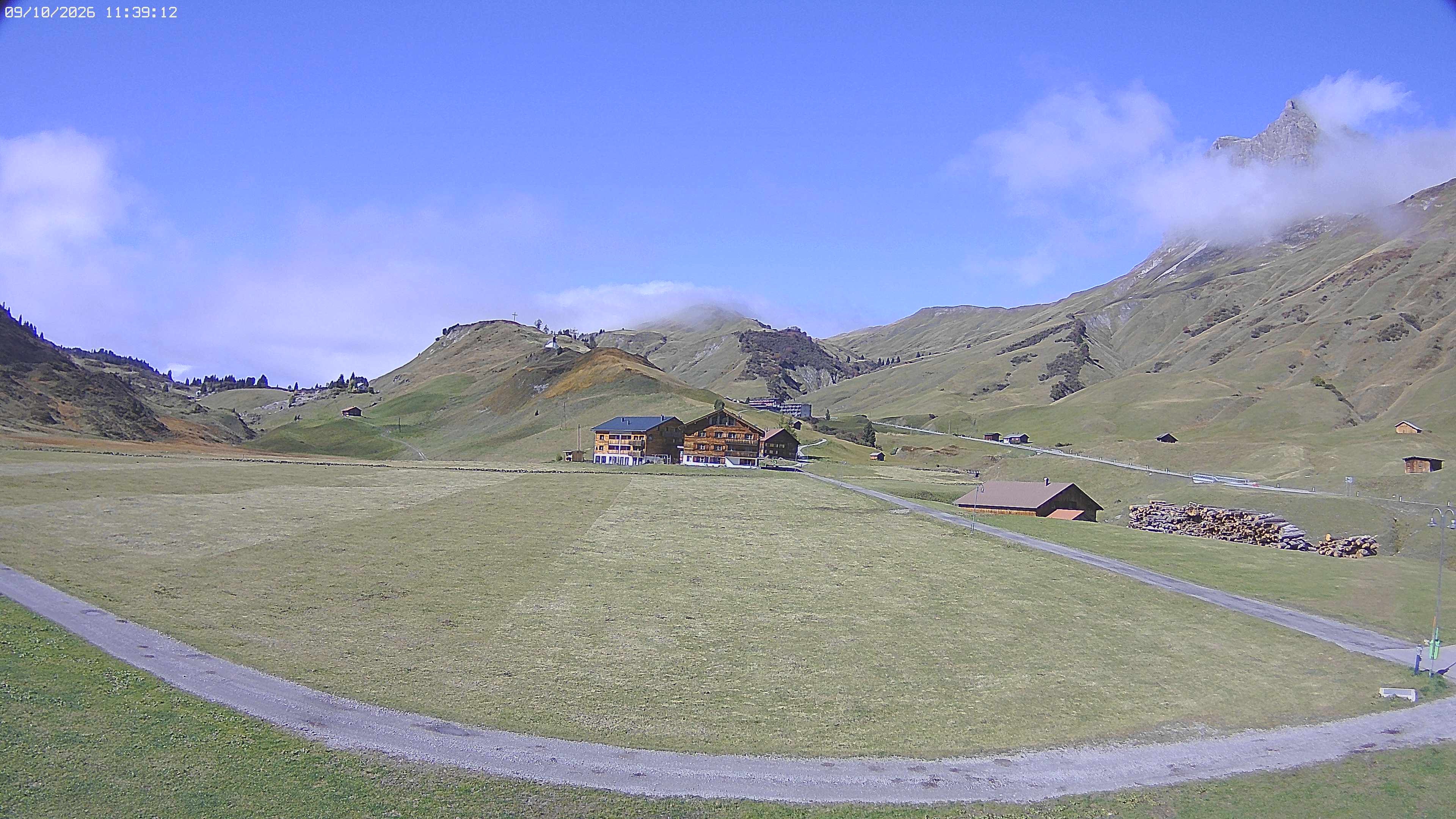 Archived image Webcam Jägeralpe near Warth