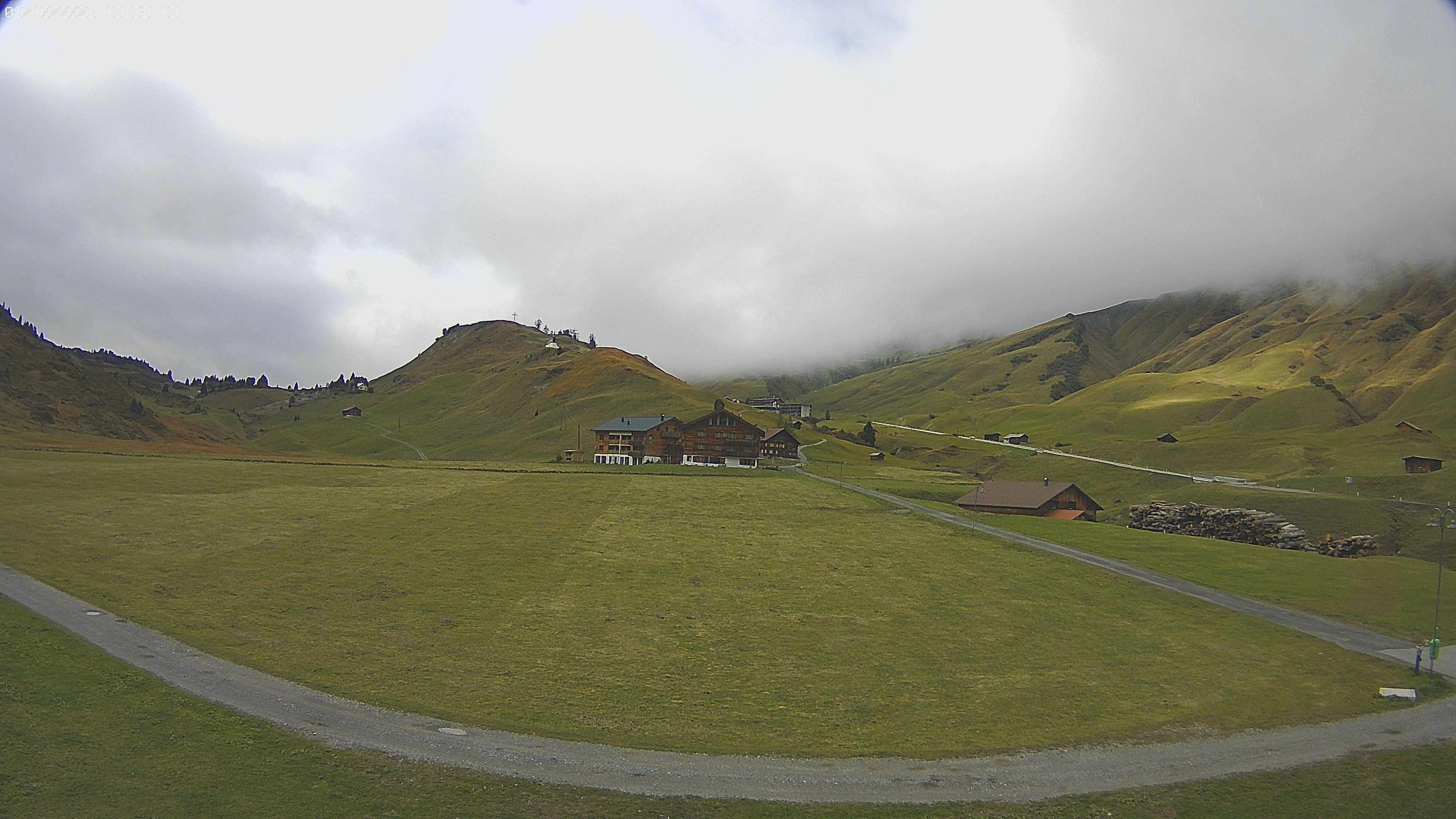 Archiv Foto Webcam Jägeralpe bei Warth