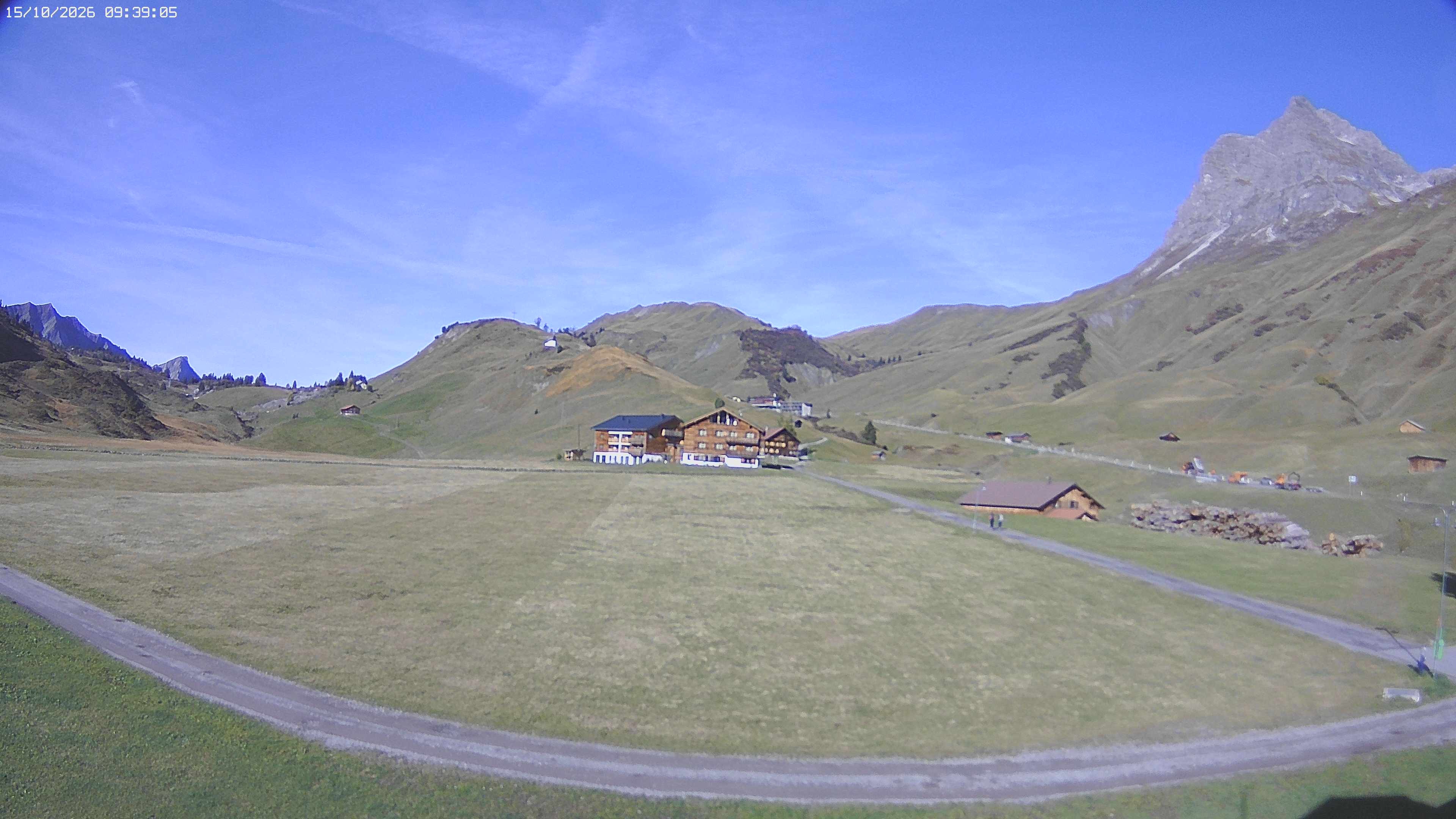 Archiv Foto Webcam Jägeralpe bei Warth