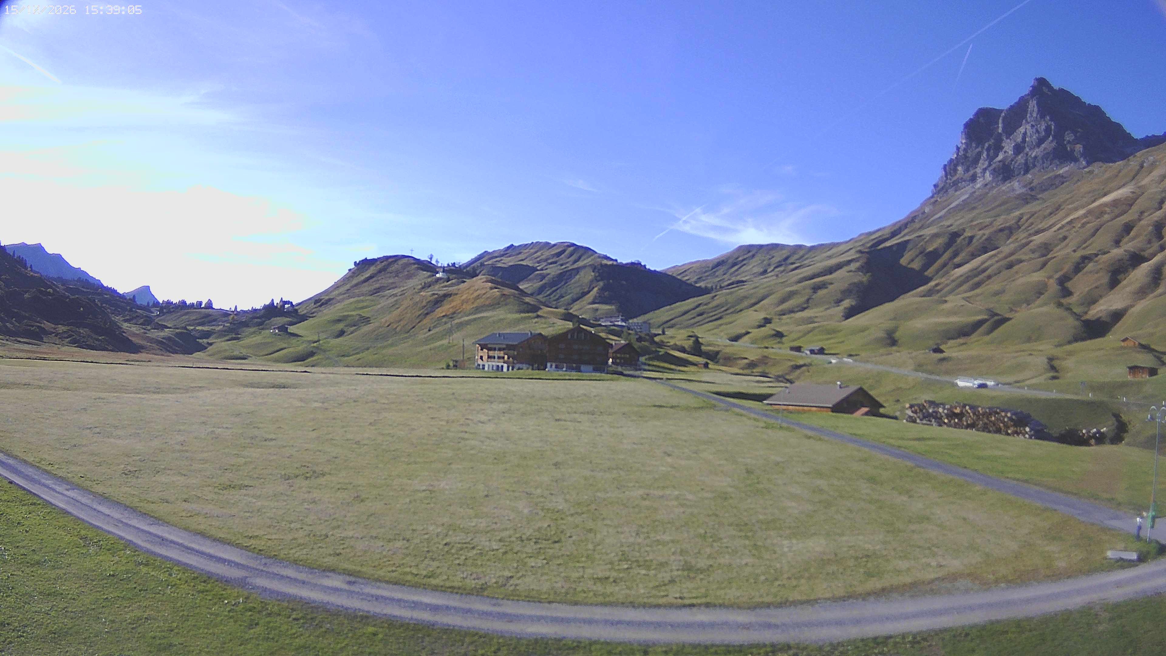 Archiv Foto Webcam Jägeralpe bei Warth