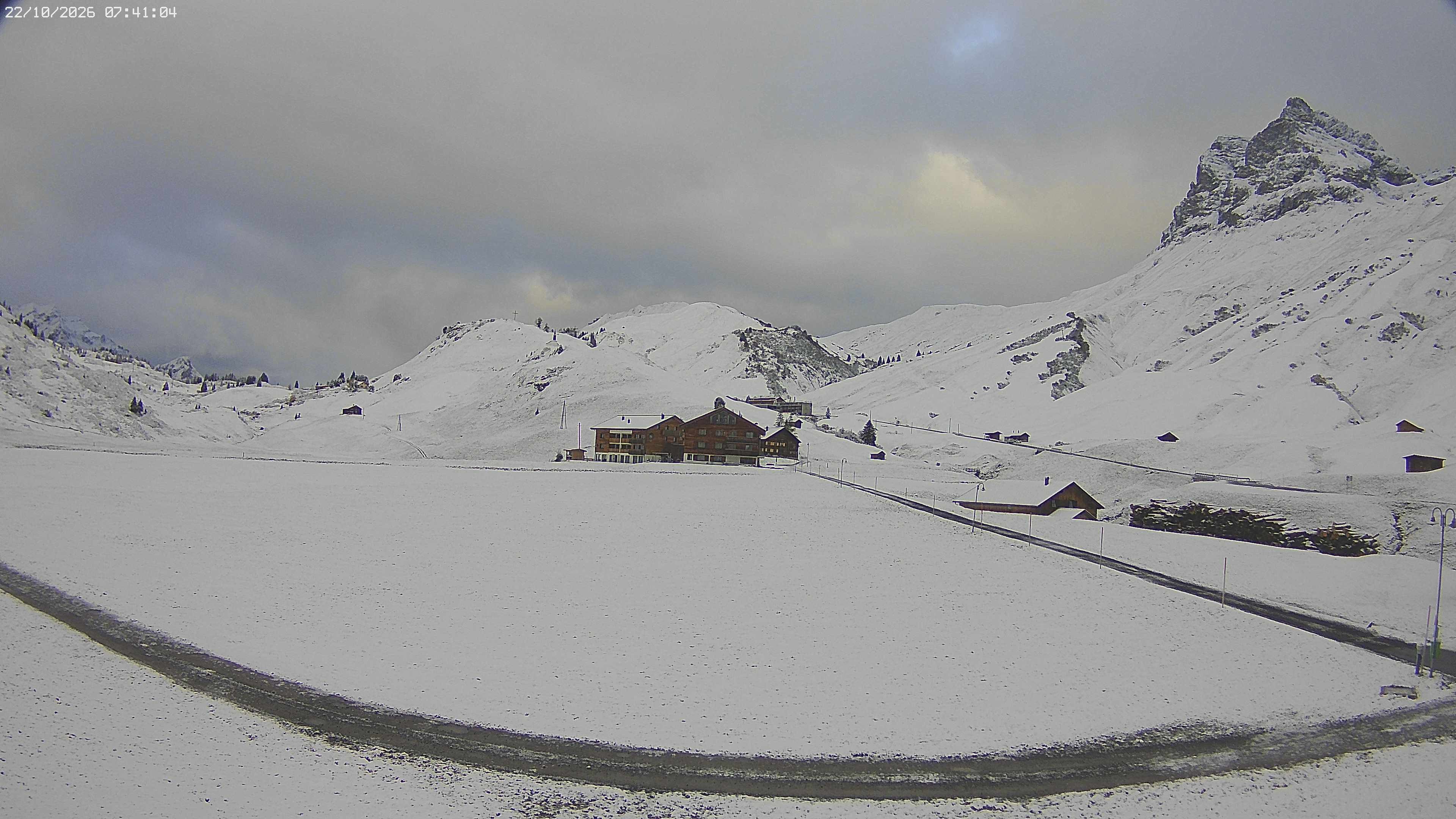 Archiv Foto Webcam Jägeralpe bei Warth