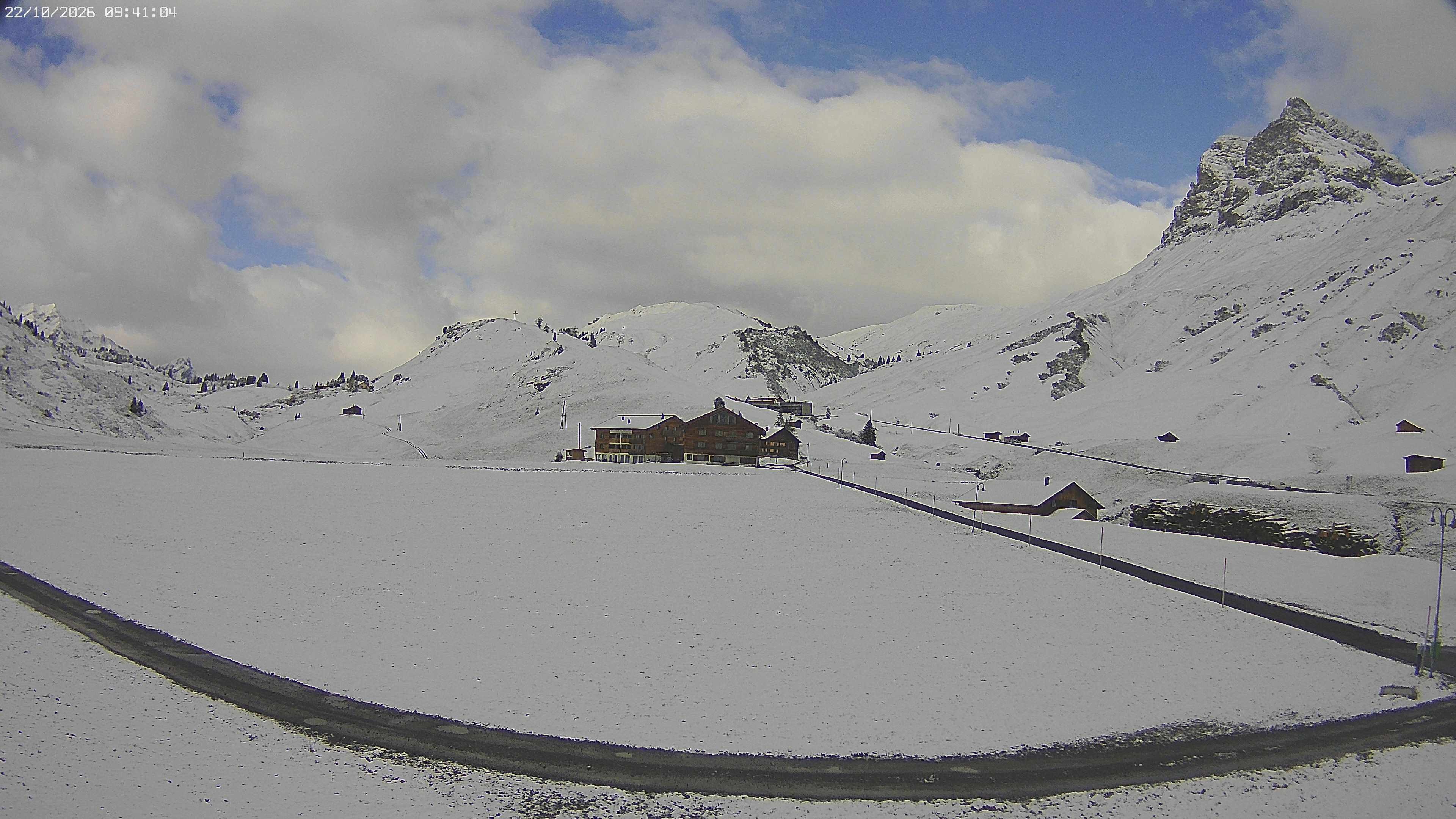 Archiv Foto Webcam Jägeralpe bei Warth