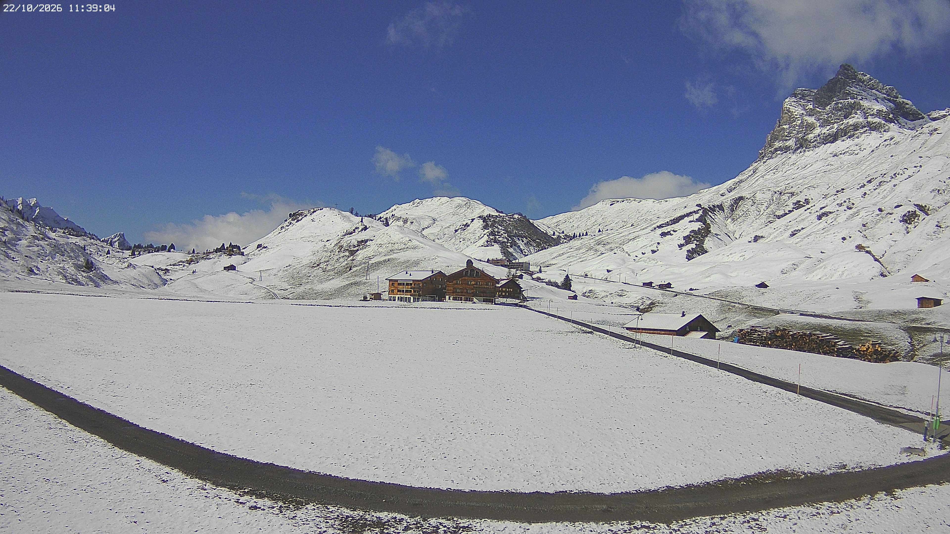 Archiv Foto Webcam Jägeralpe bei Warth