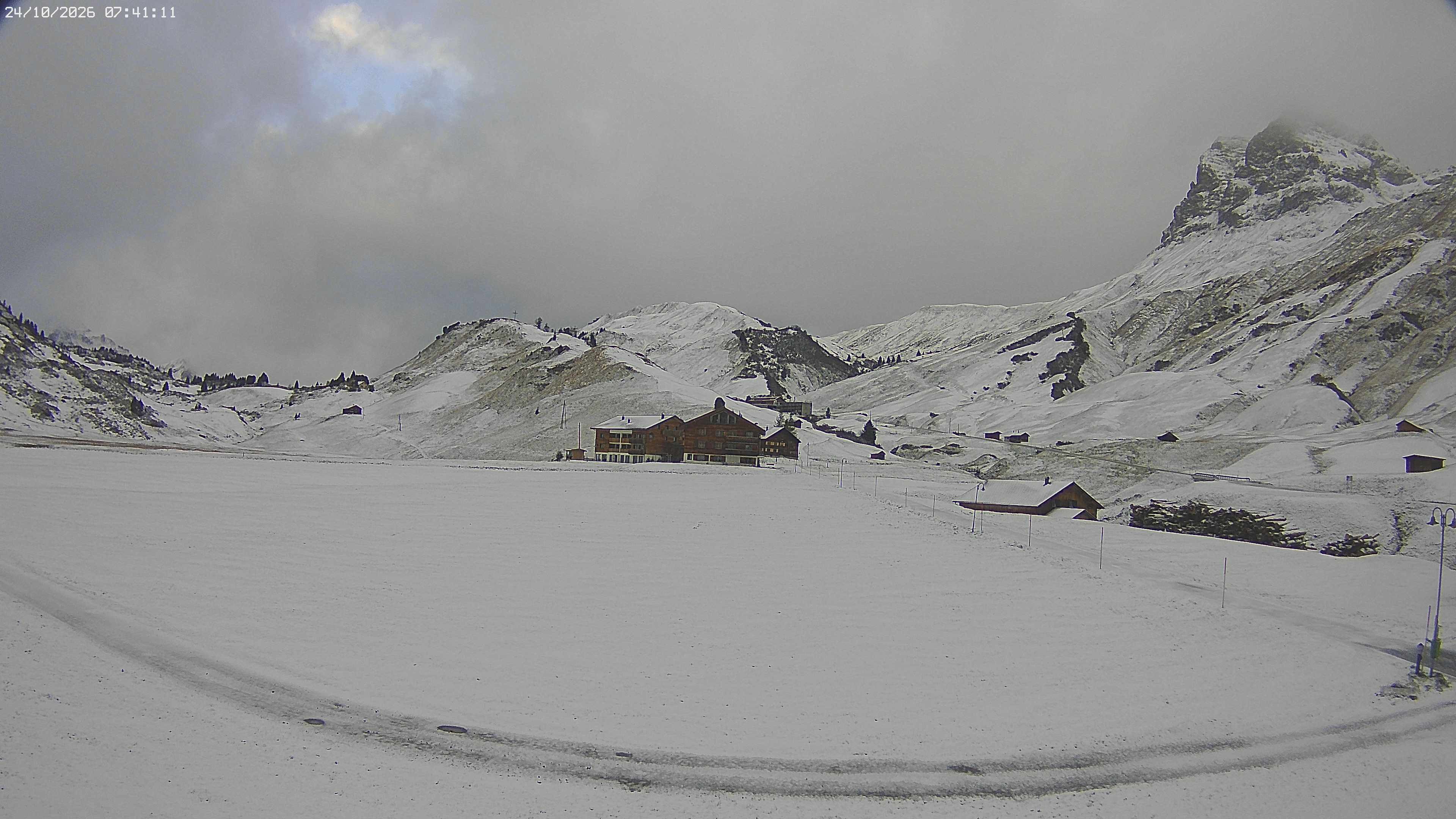 Archiv Foto Webcam Jägeralpe bei Warth
