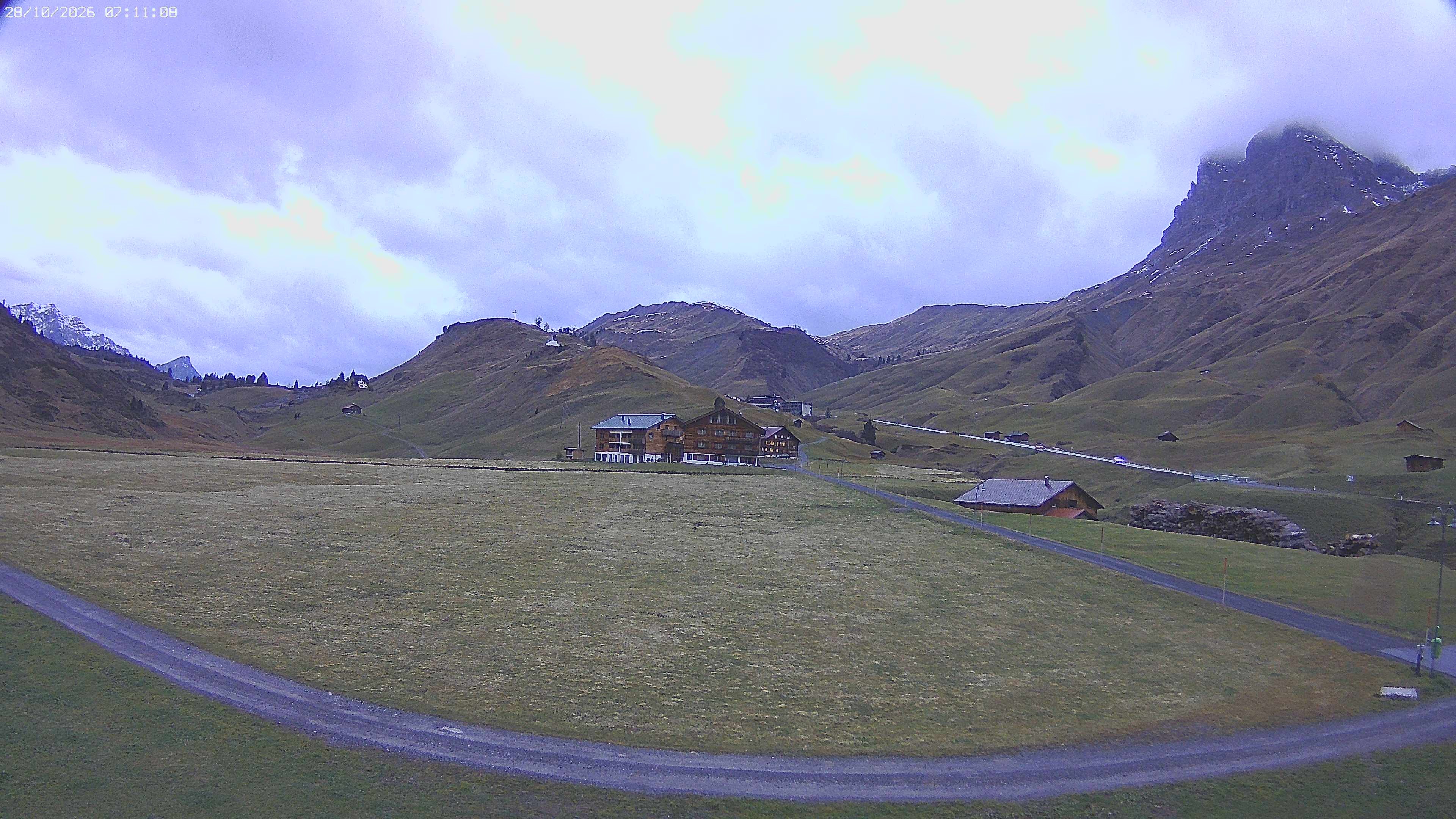 Archived image Webcam Jägeralpe near Warth