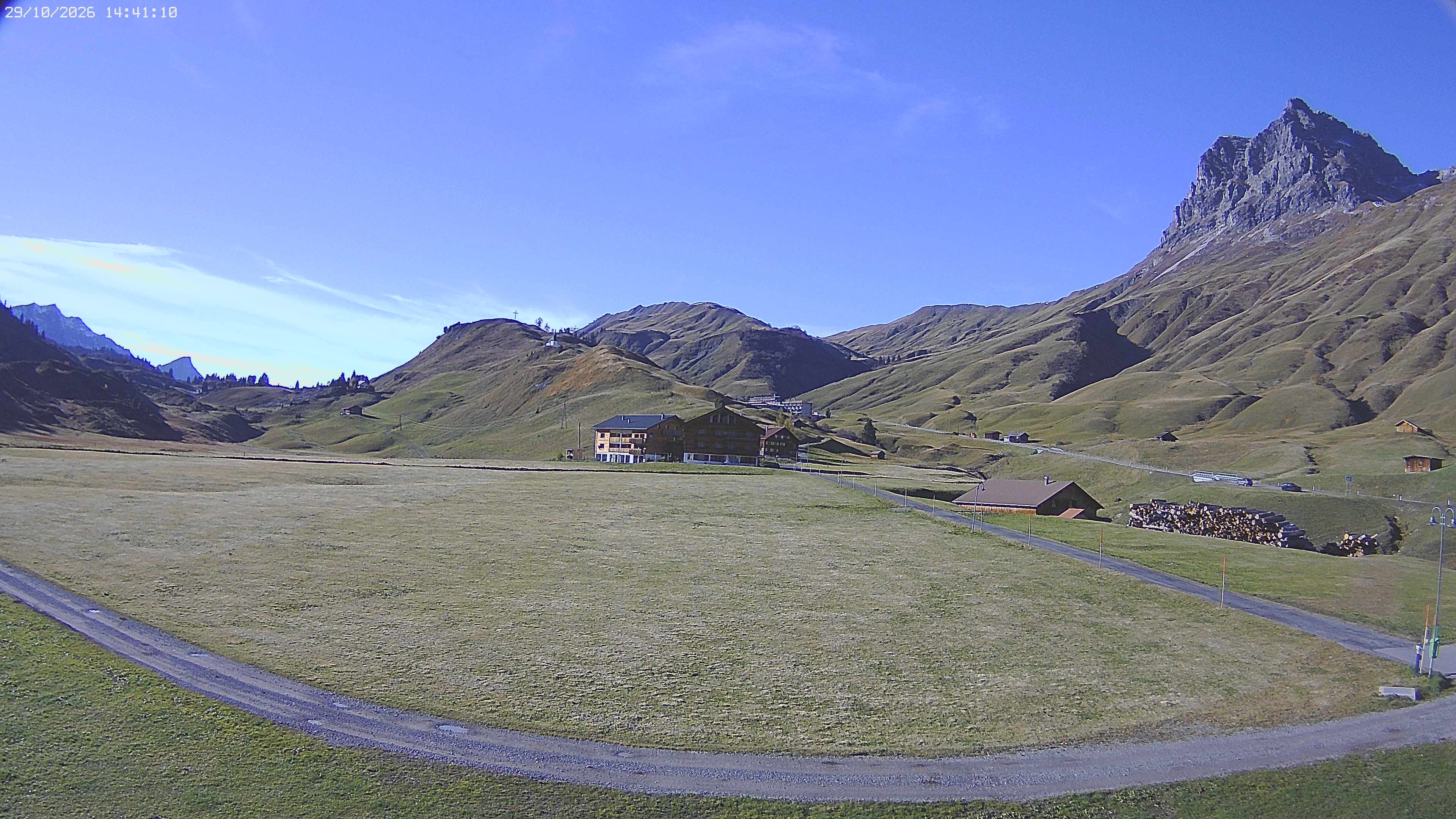 Archiv Foto Webcam Jägeralpe bei Warth