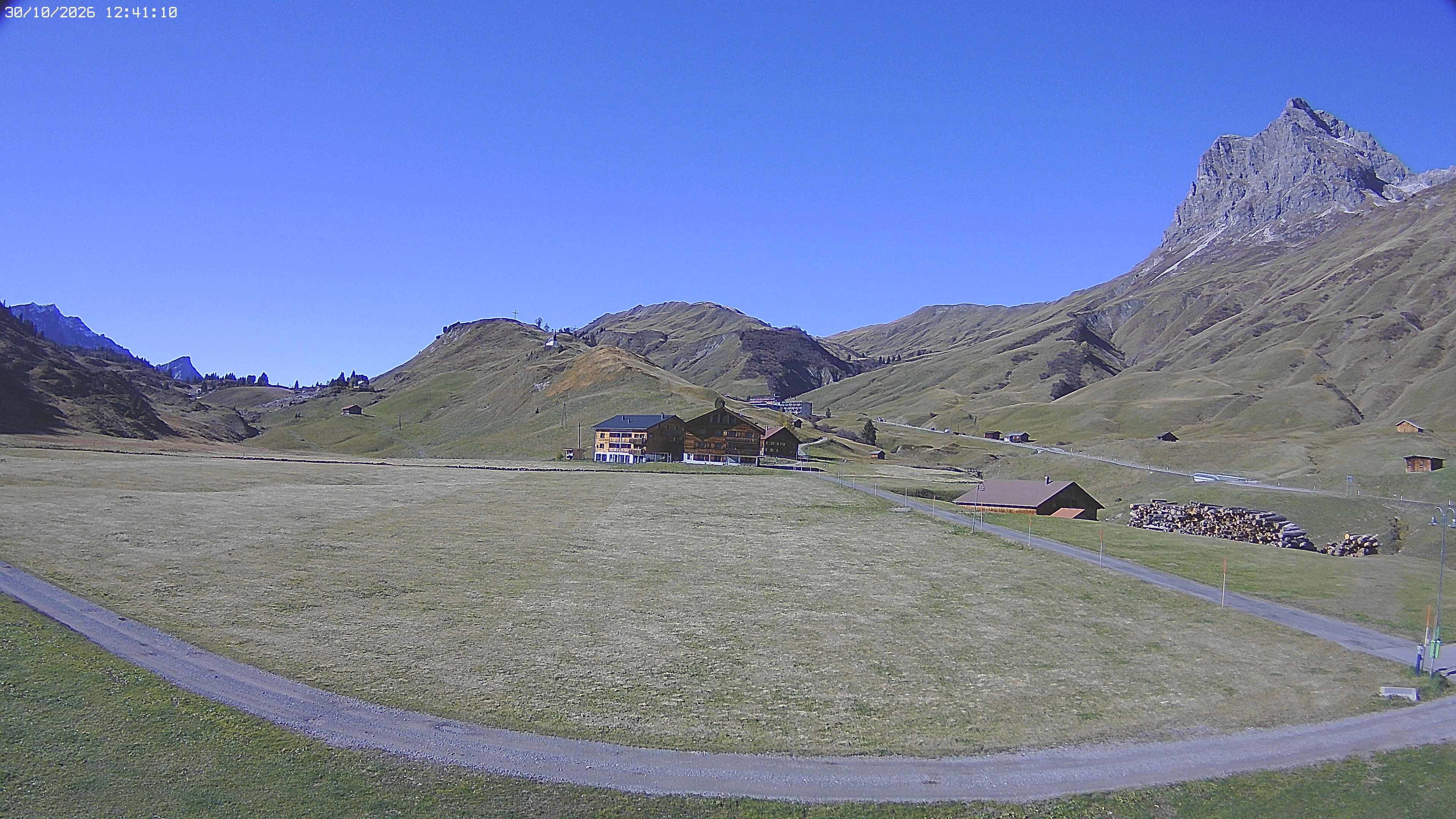 Archiv Foto Webcam Jägeralpe bei Warth