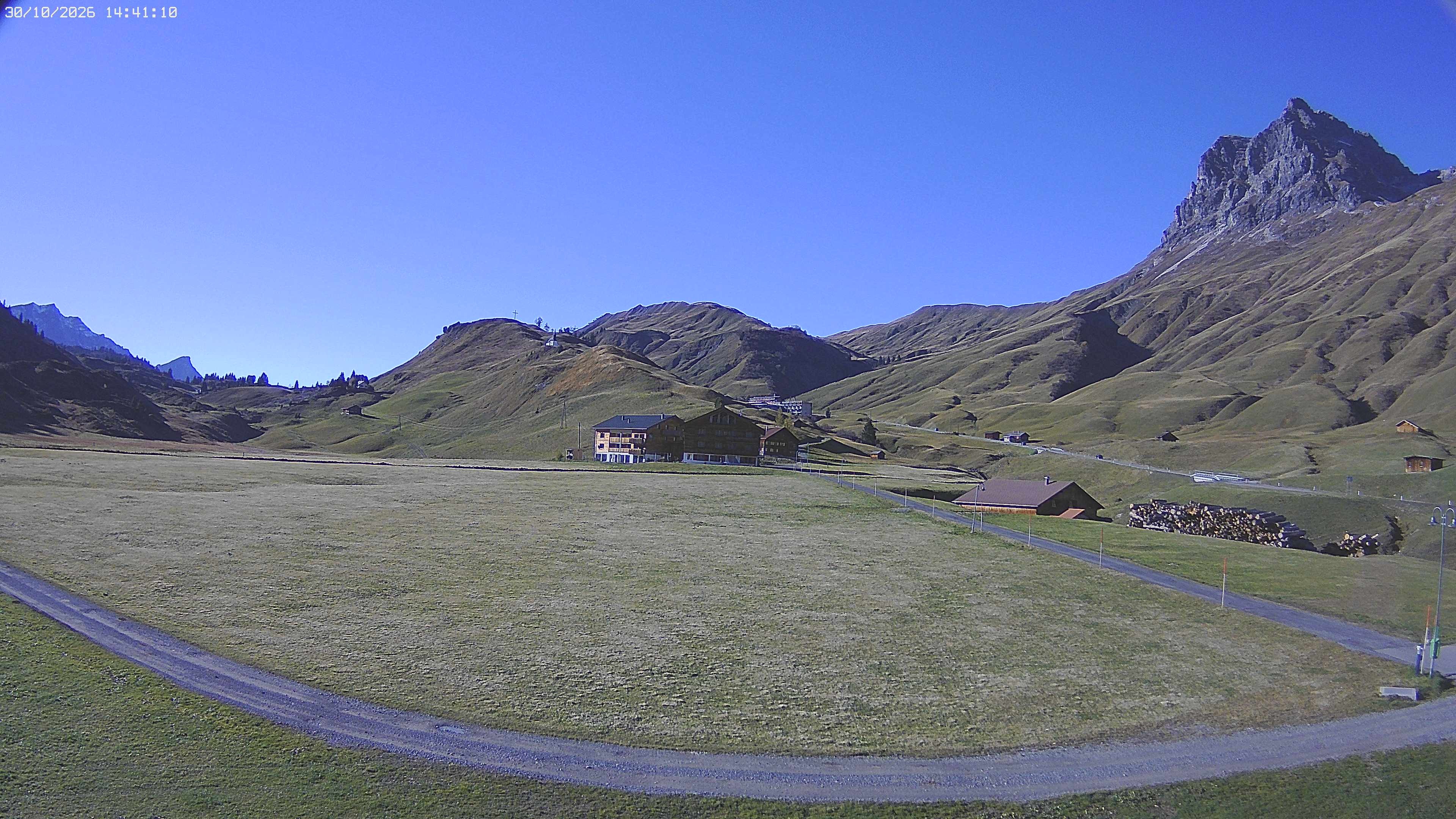 Archiv Foto Webcam Jägeralpe bei Warth