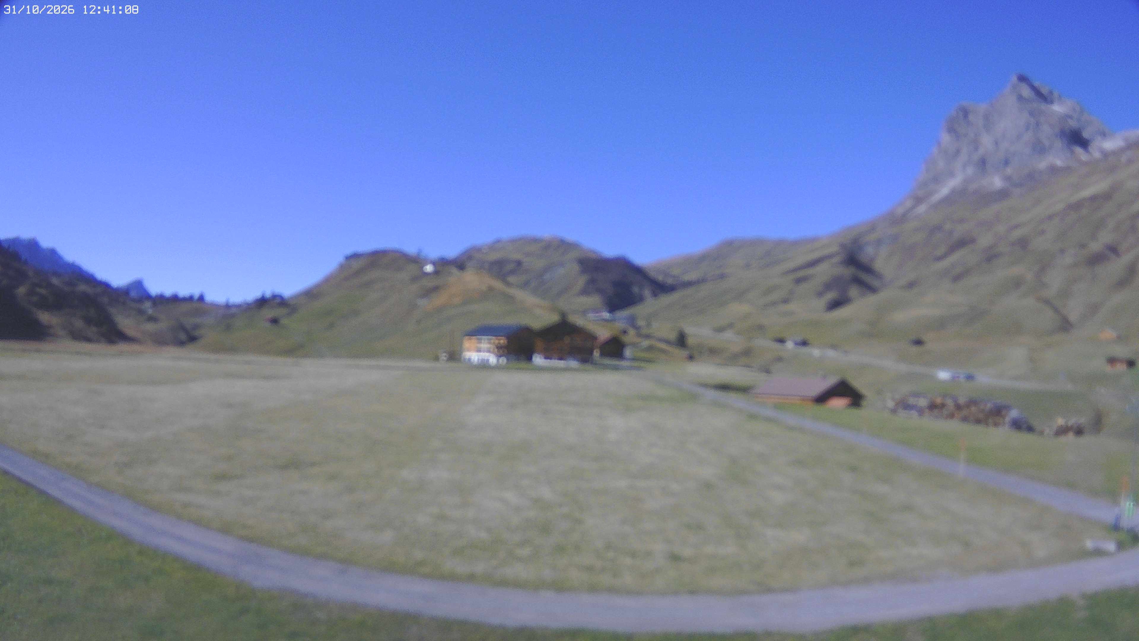 Archived image Webcam Jägeralpe near Warth