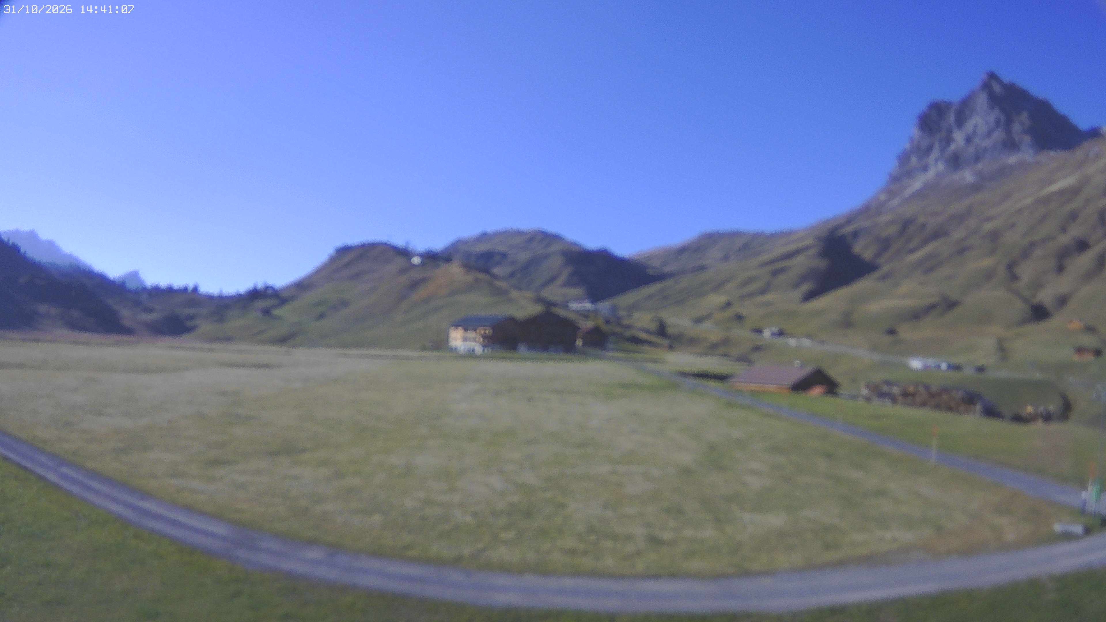 Archiv Foto Webcam Jägeralpe bei Warth